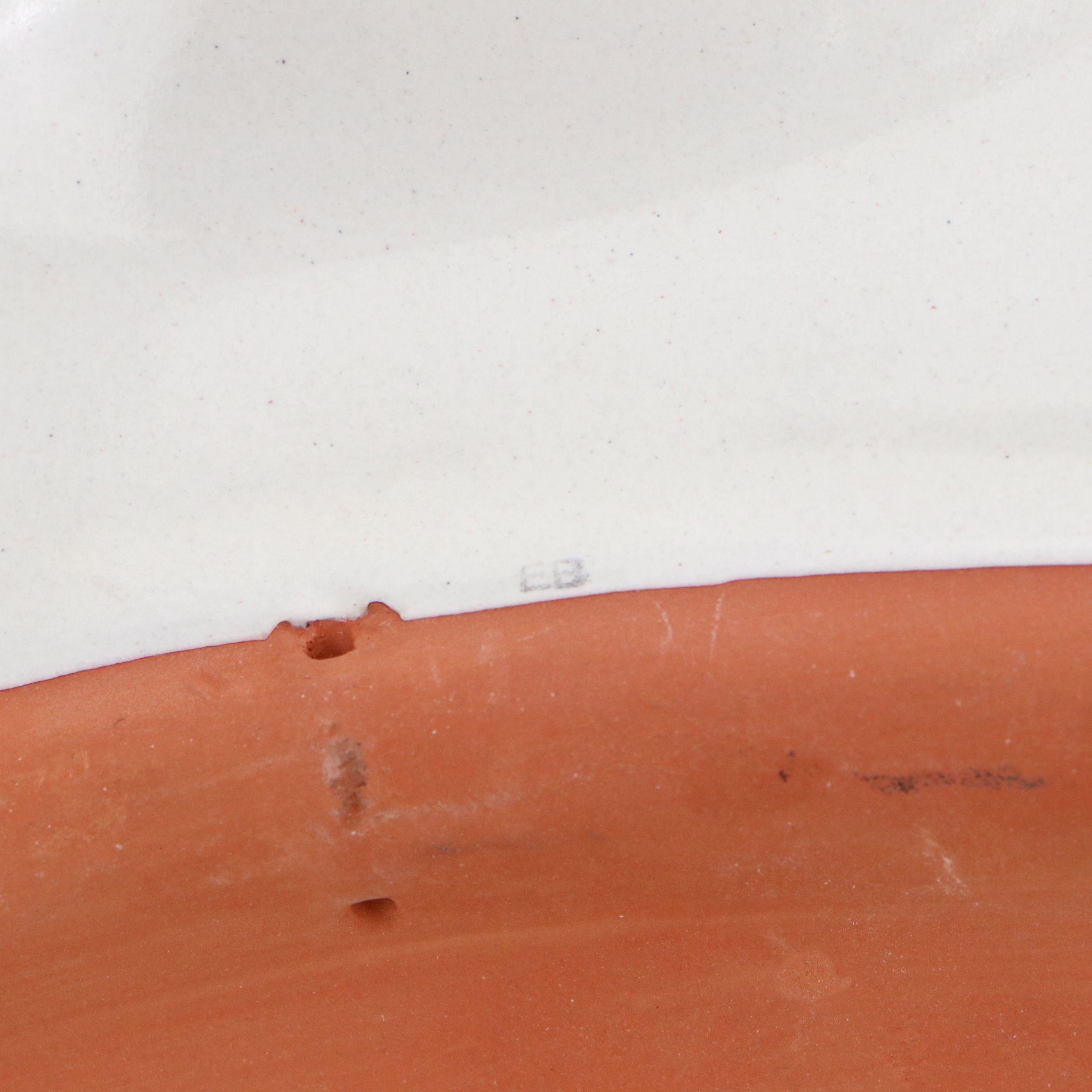 MacKenzie-Childs "Keukenhoff" Ceramic Plate and Ruffled Oval Serving Platter