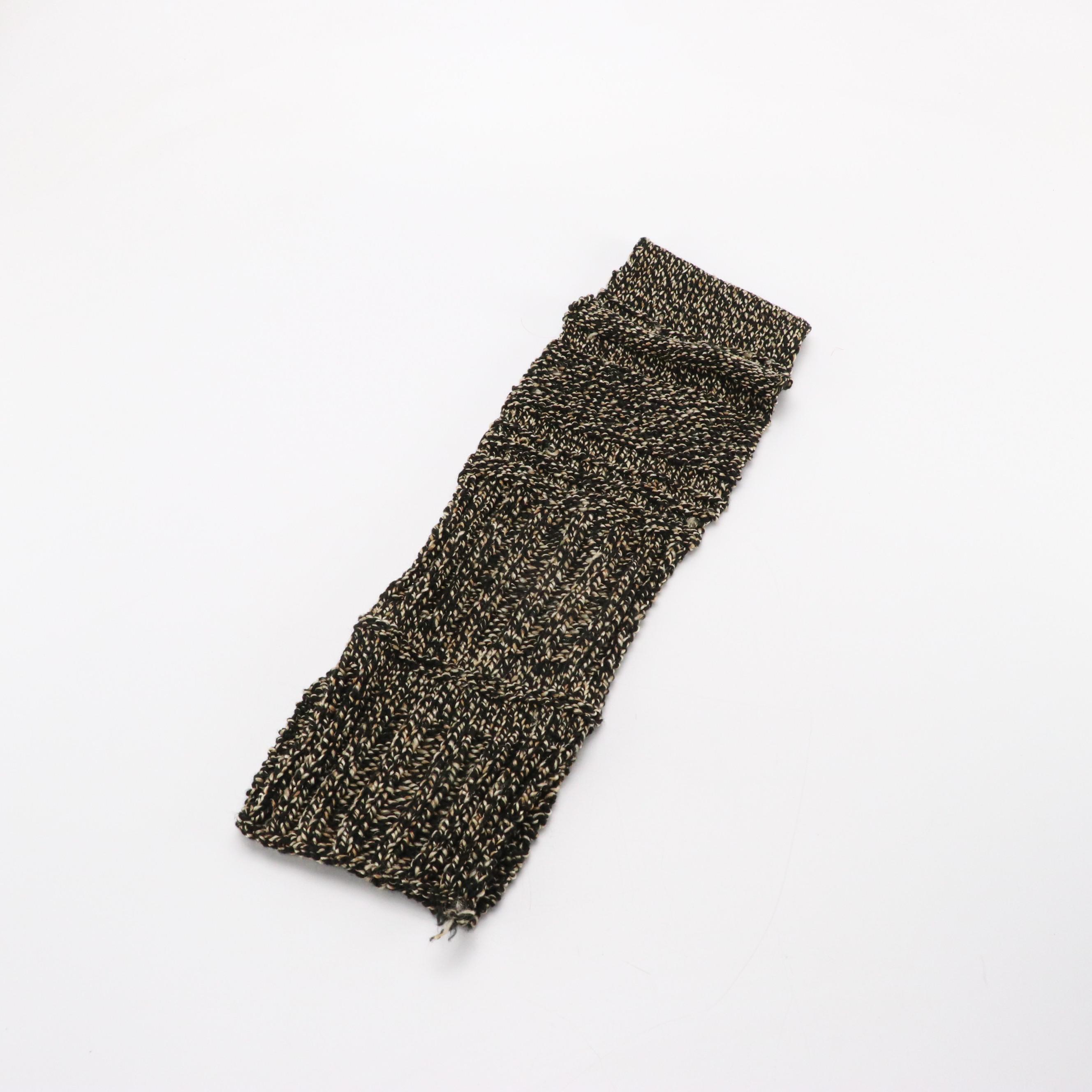 Hand-Knitted and Other Knit Narrow Scarves