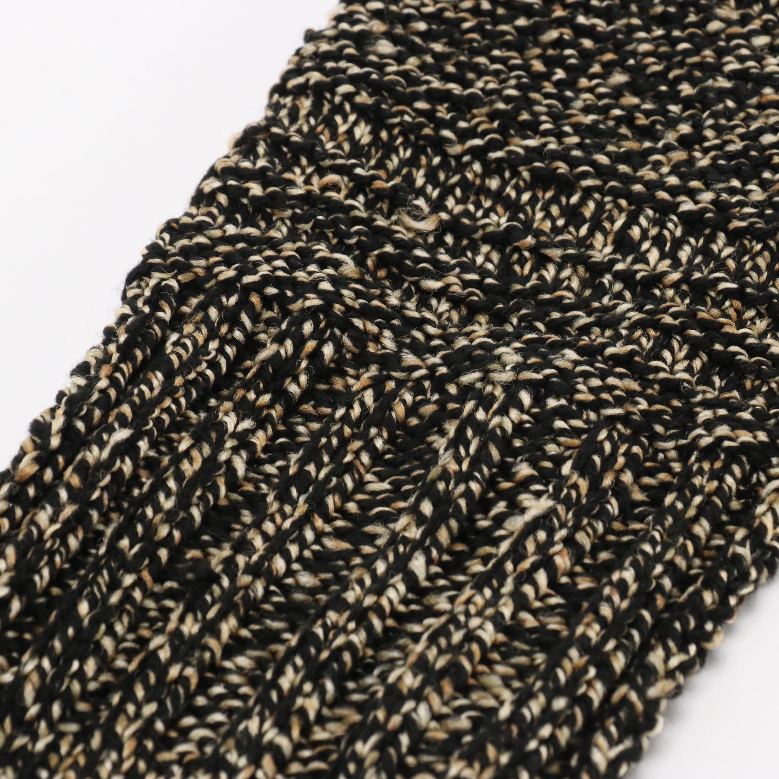 Hand-Knitted and Other Knit Narrow Scarves