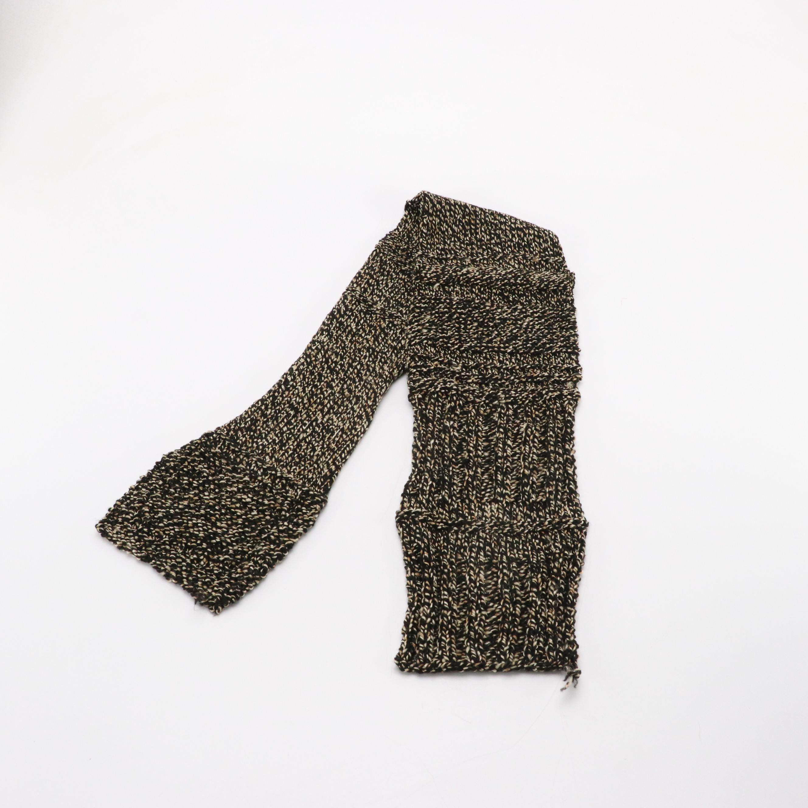 Hand-Knitted and Other Knit Narrow Scarves