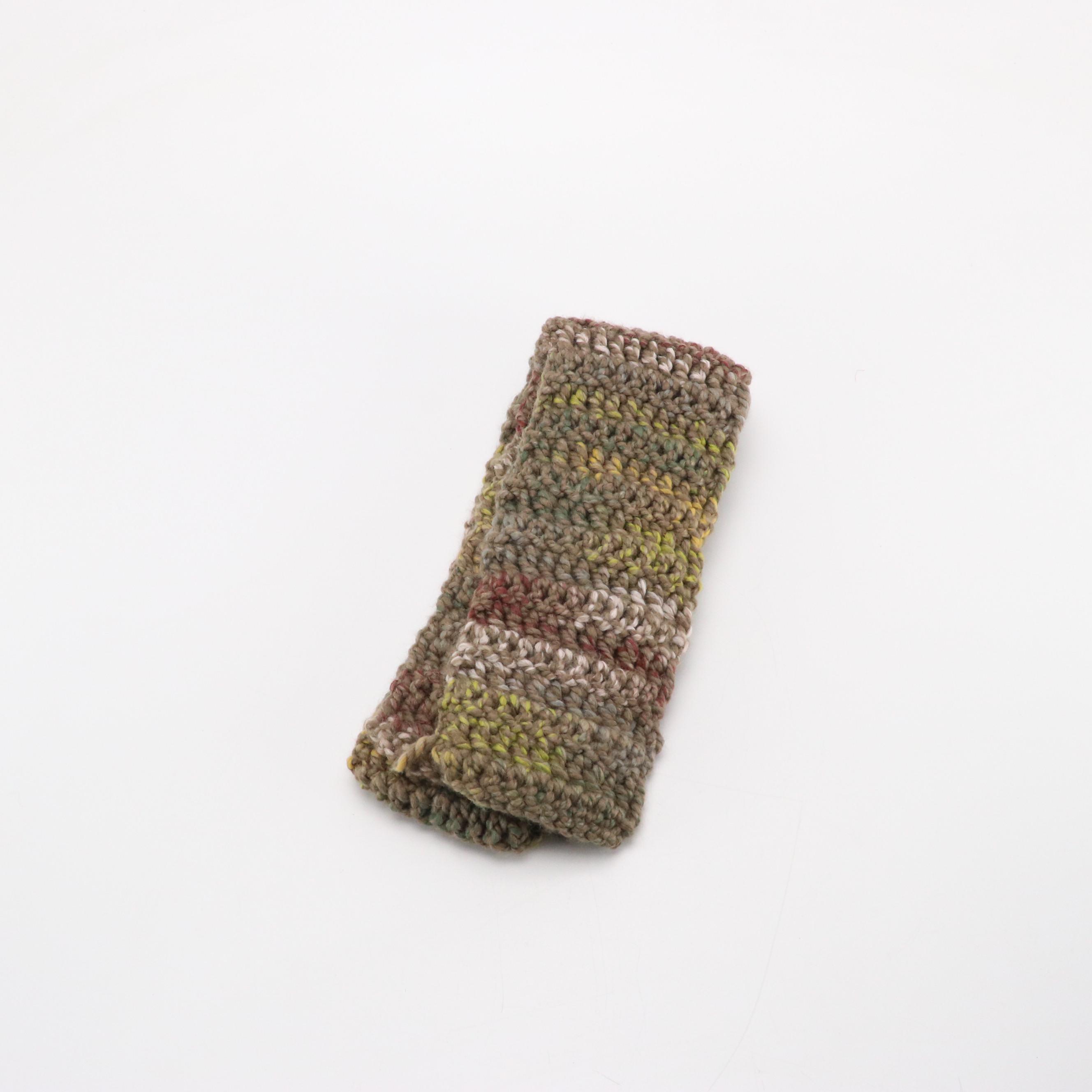 Hand-Knitted and Other Knit Narrow Scarves