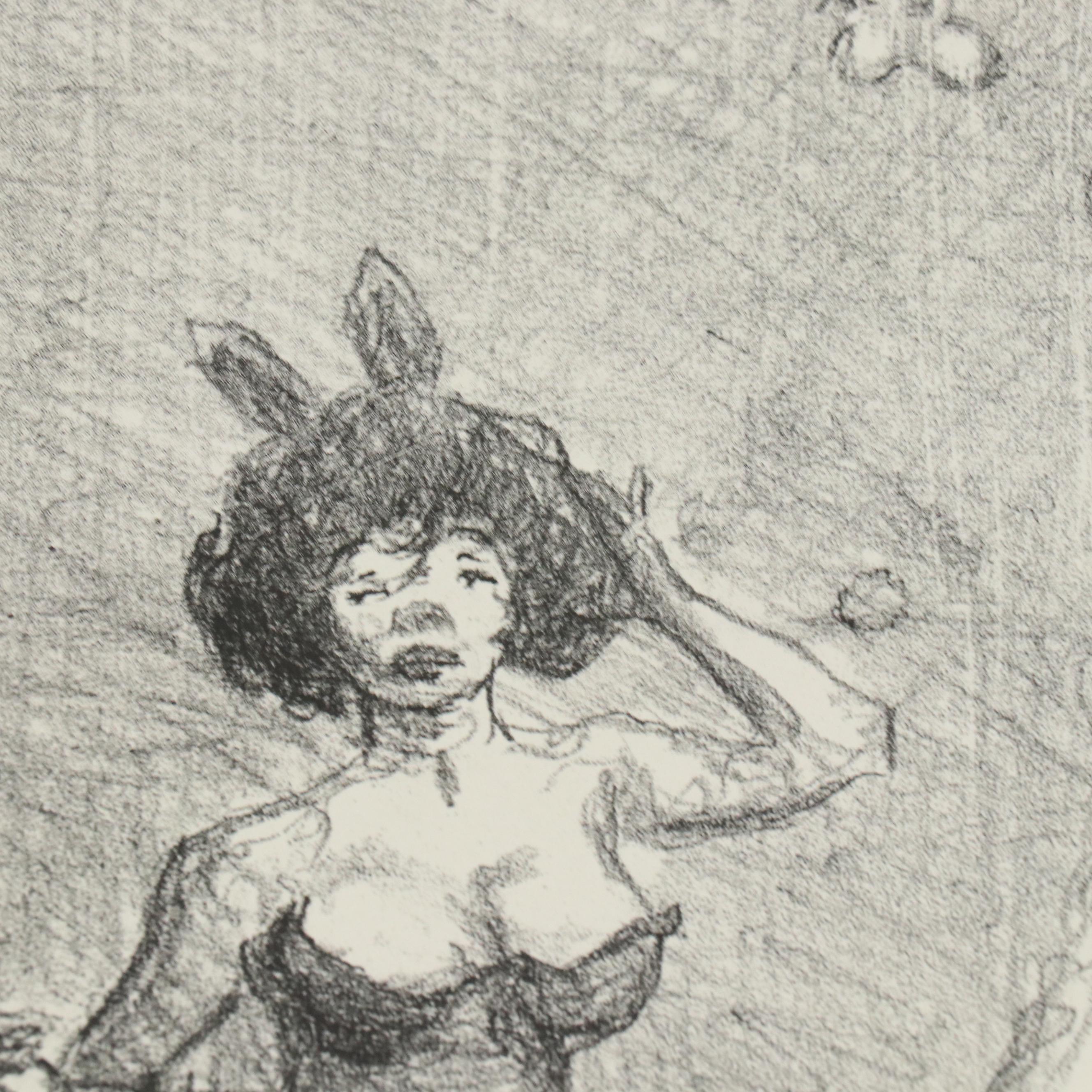 Winston Price Collection of Figural Stone Lithographs, Mid-20th Century