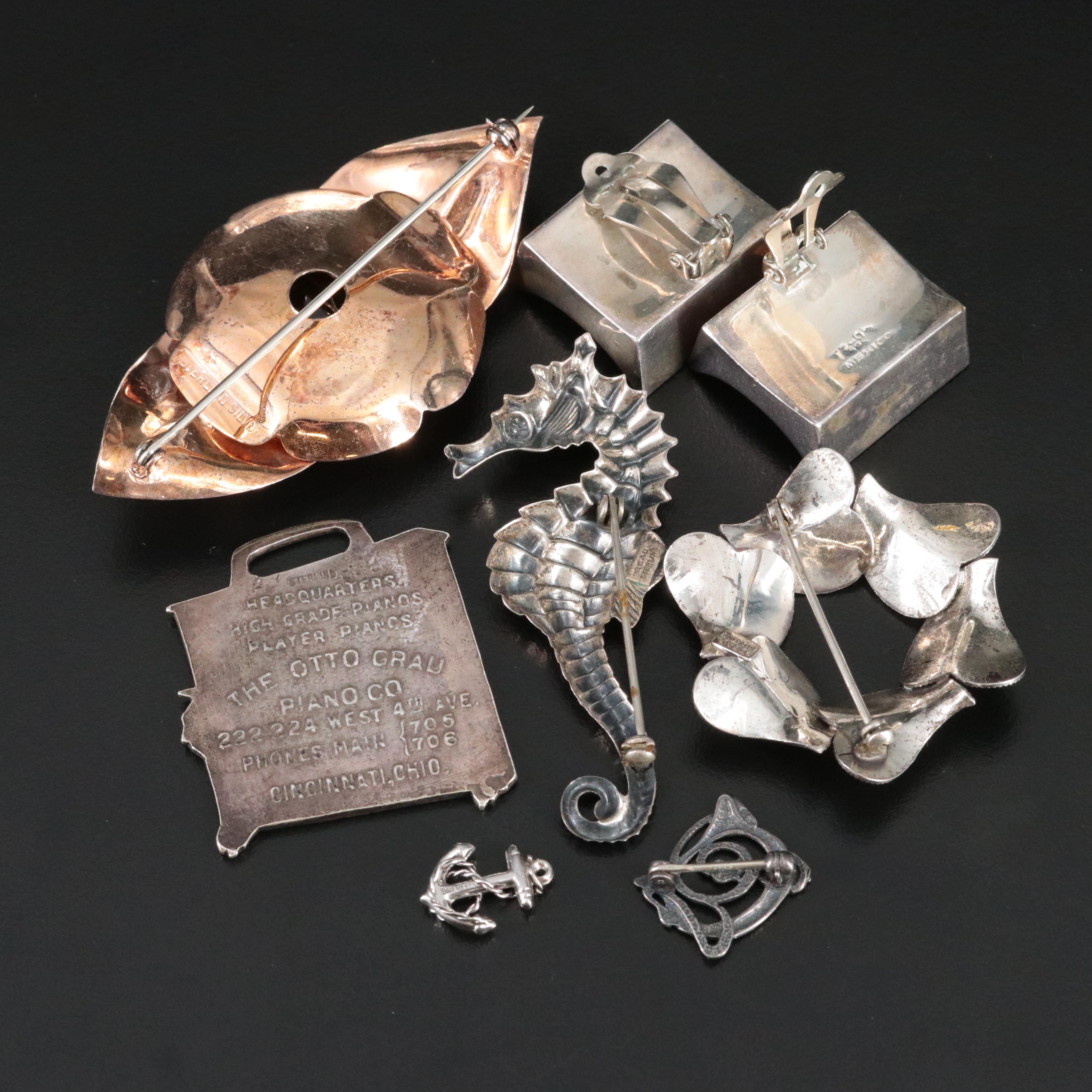 Vintage and Retro Sterling Jewelry Collection