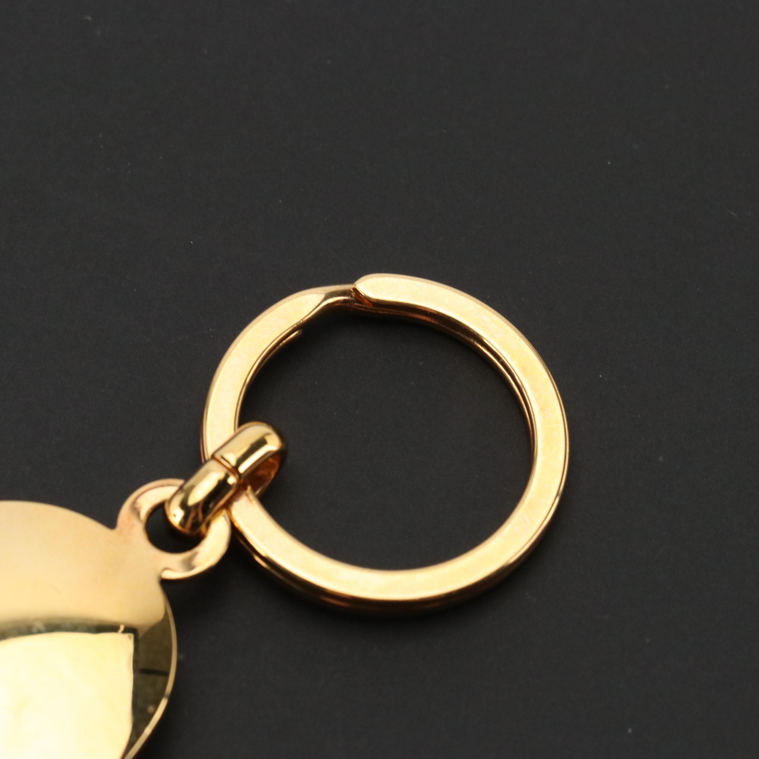 Montblanc Black Onyx Key Ring