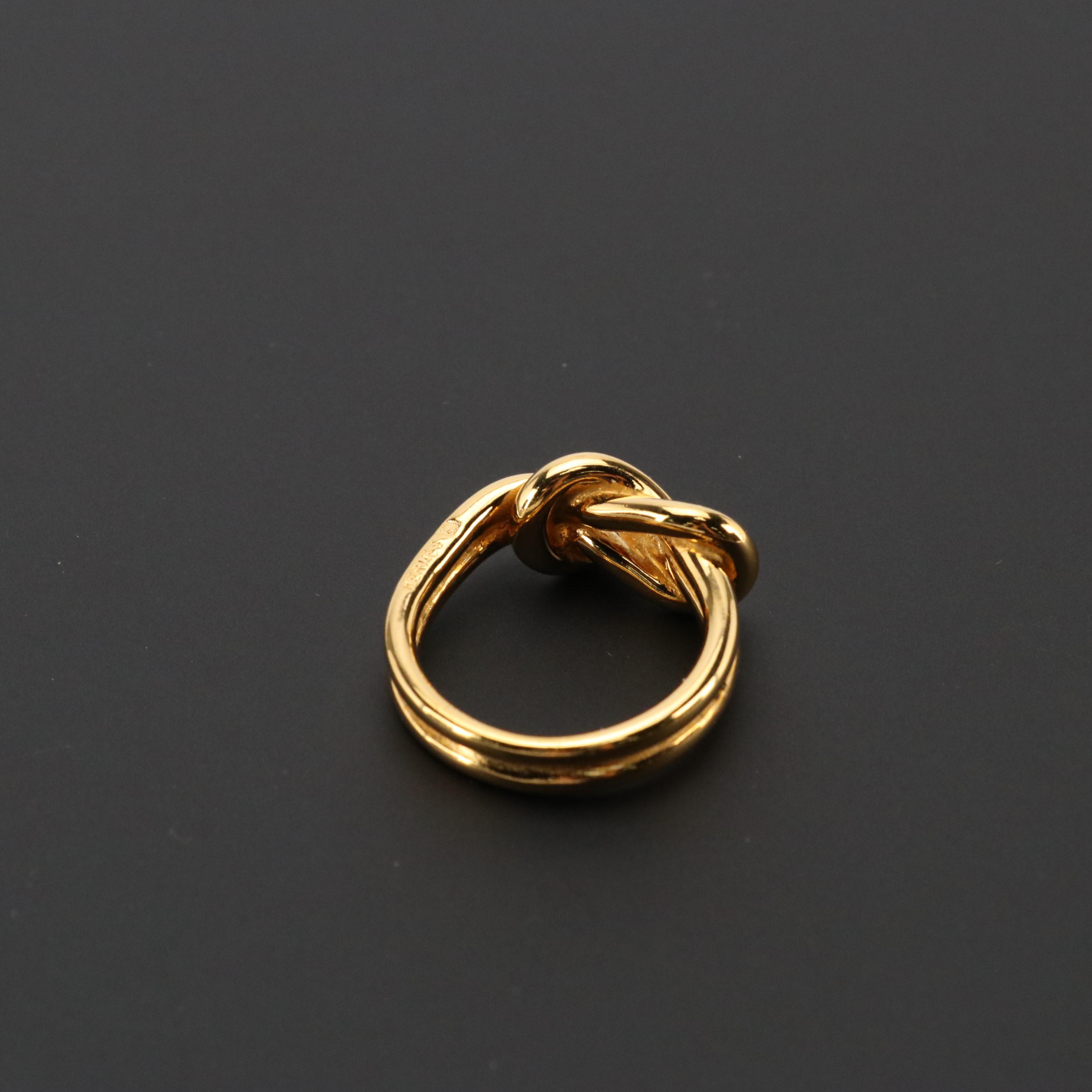 Hermès Atame Scarf Ring with Gift Box