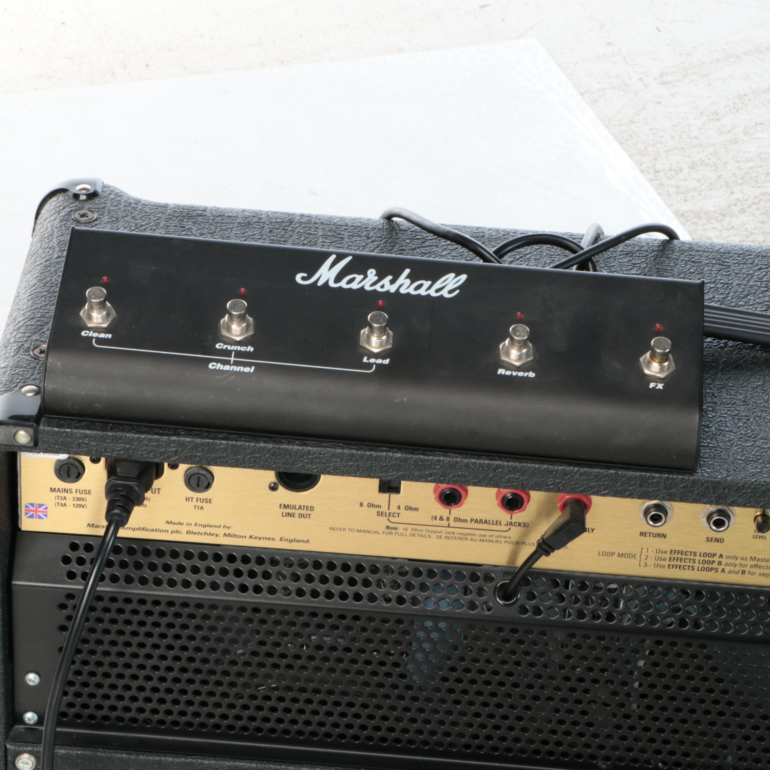 Marshall Tube Combo Amplifier with Fretrest Guitar Stand