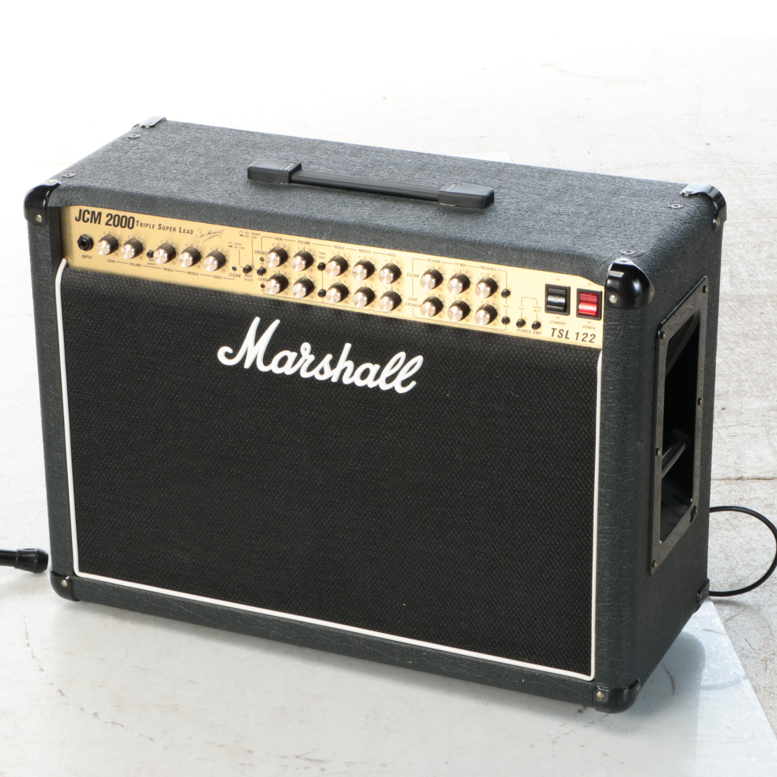 Marshall Tube Combo Amplifier with Fretrest Guitar Stand