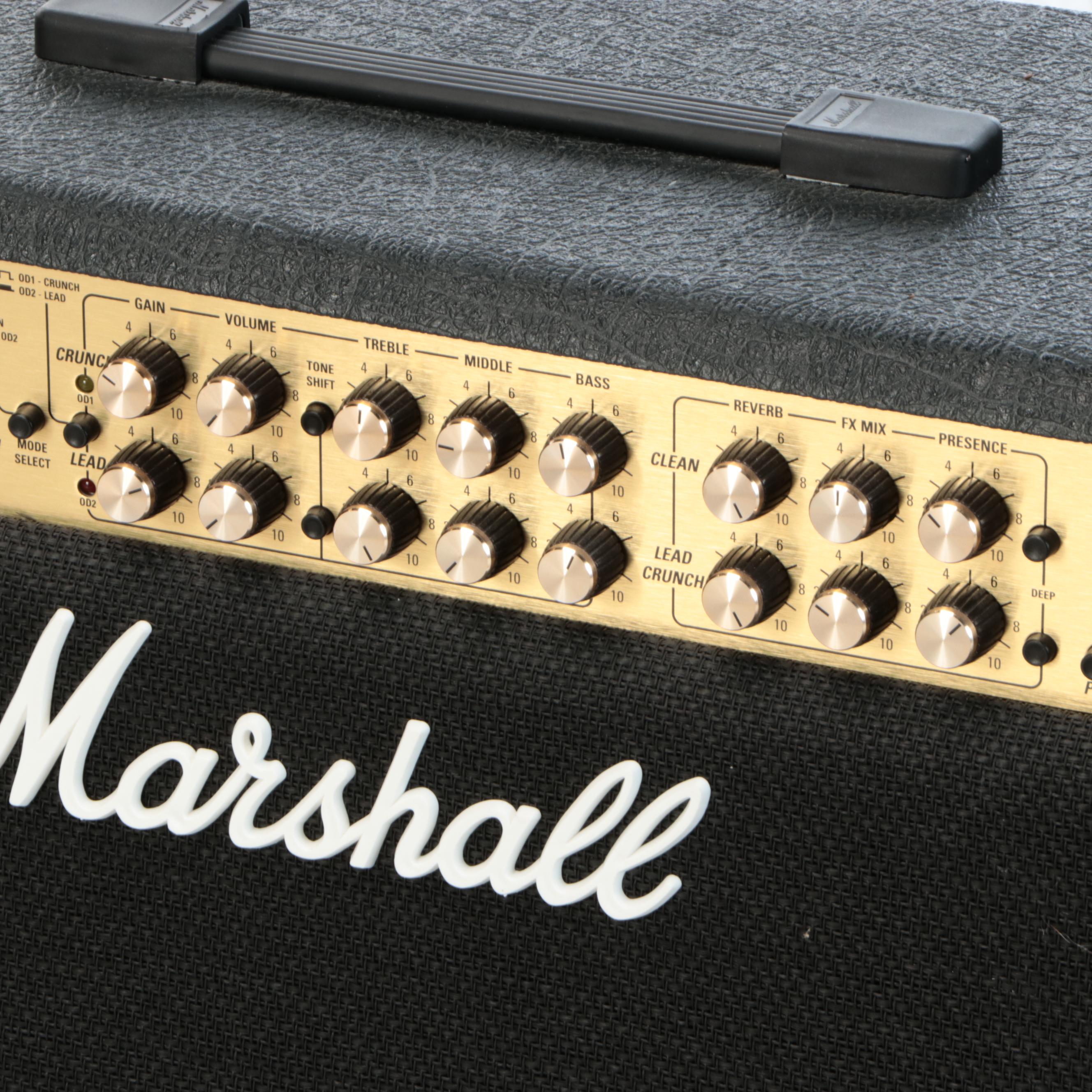 Marshall Tube Combo Amplifier with Fretrest Guitar Stand