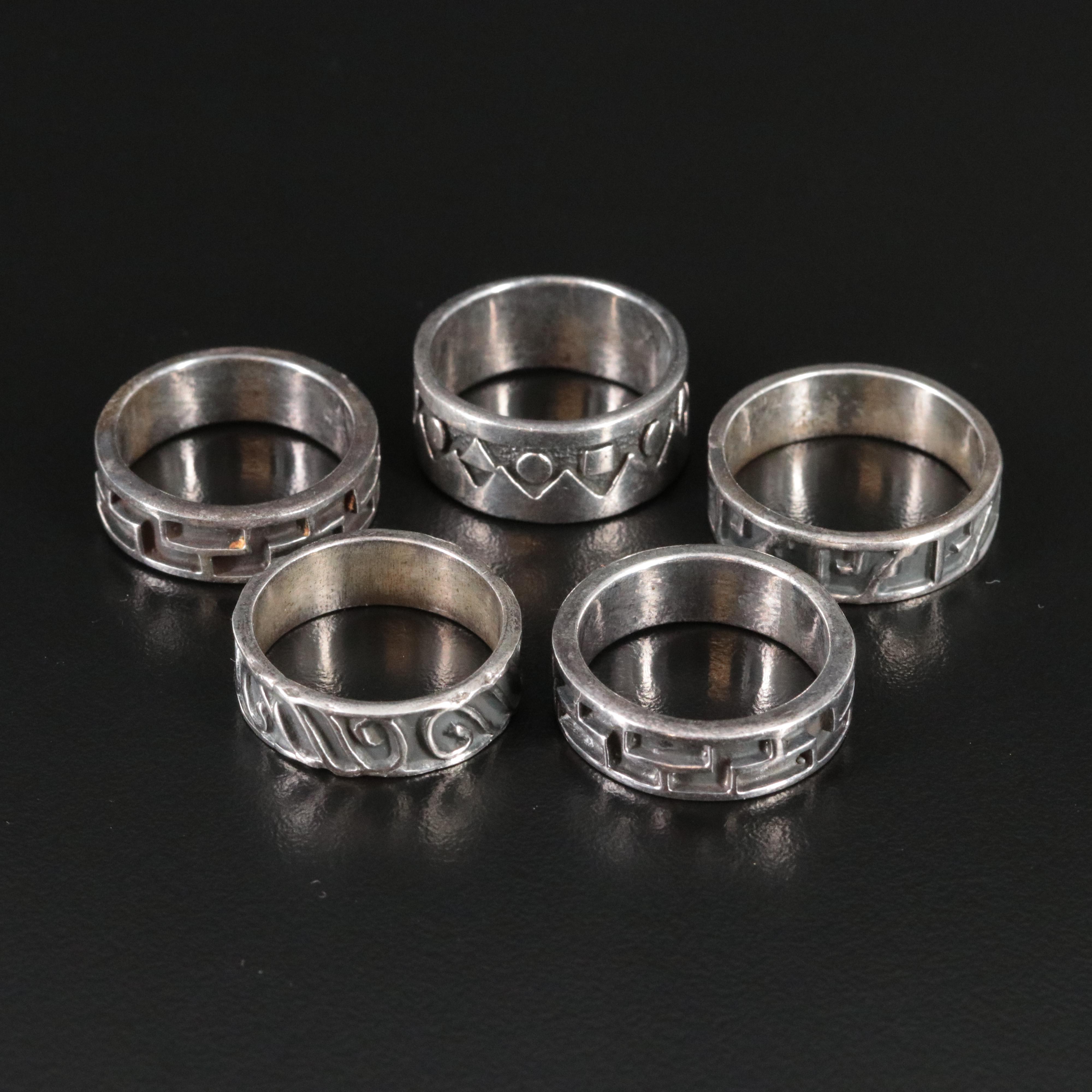 Mexican Sterling Ring Collection