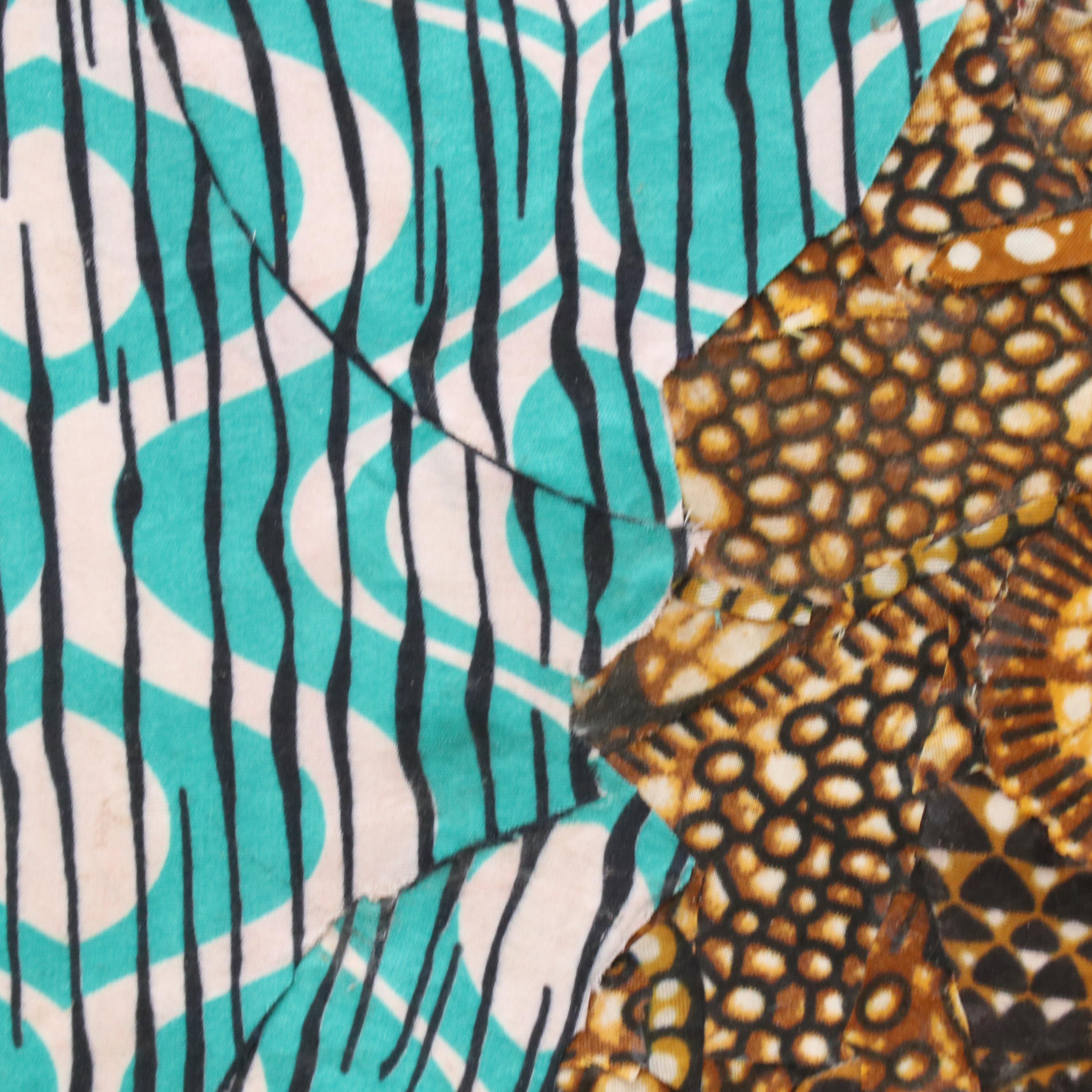 Stylized Collage Portrait "Beauty," 2023