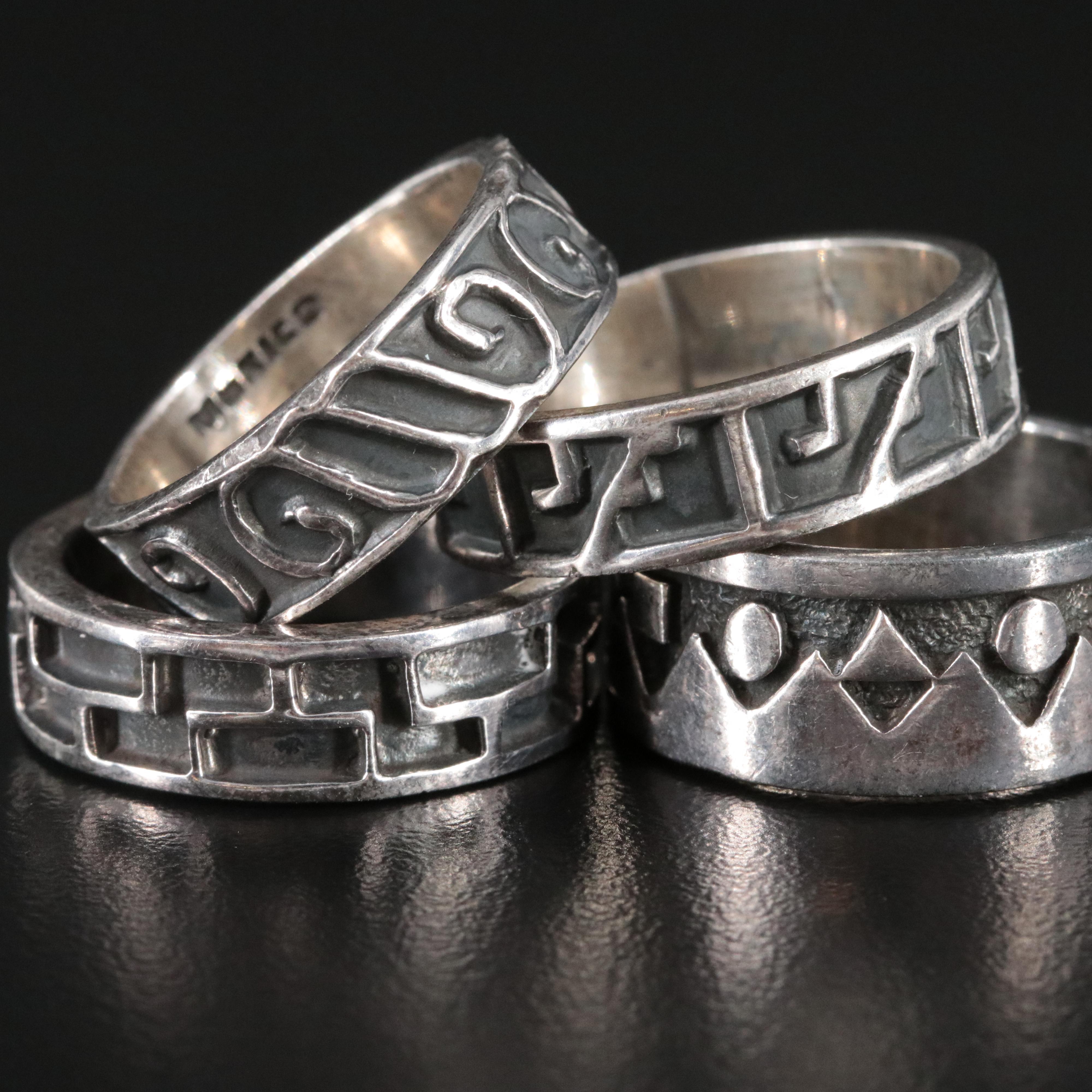 Mexican Sterling Ring Collection