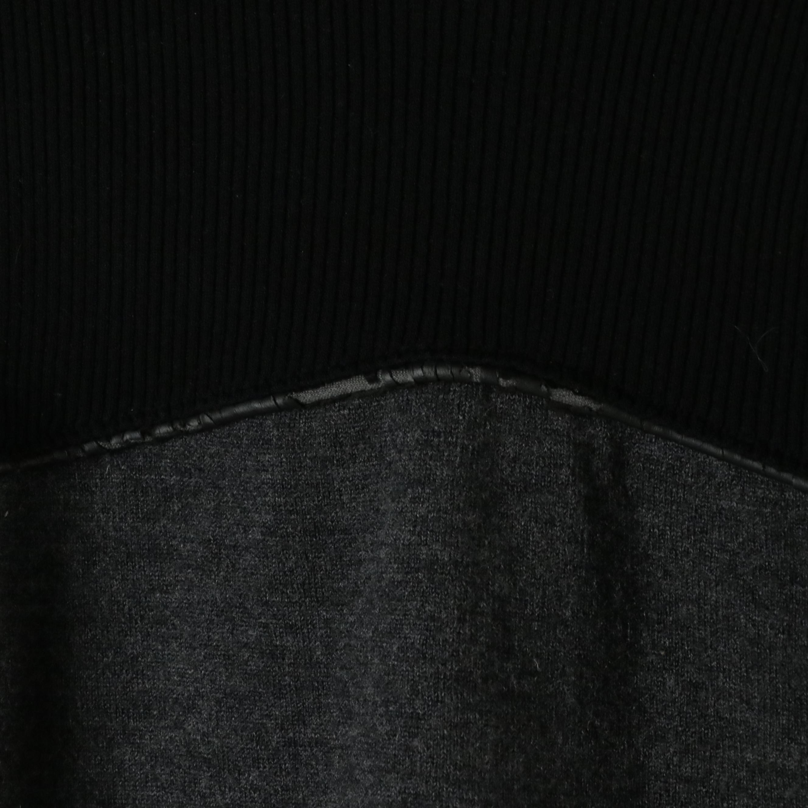 Alexander McQueen Wool Sweater & Long Sleeve Top With InterMix Cashmere Sweater