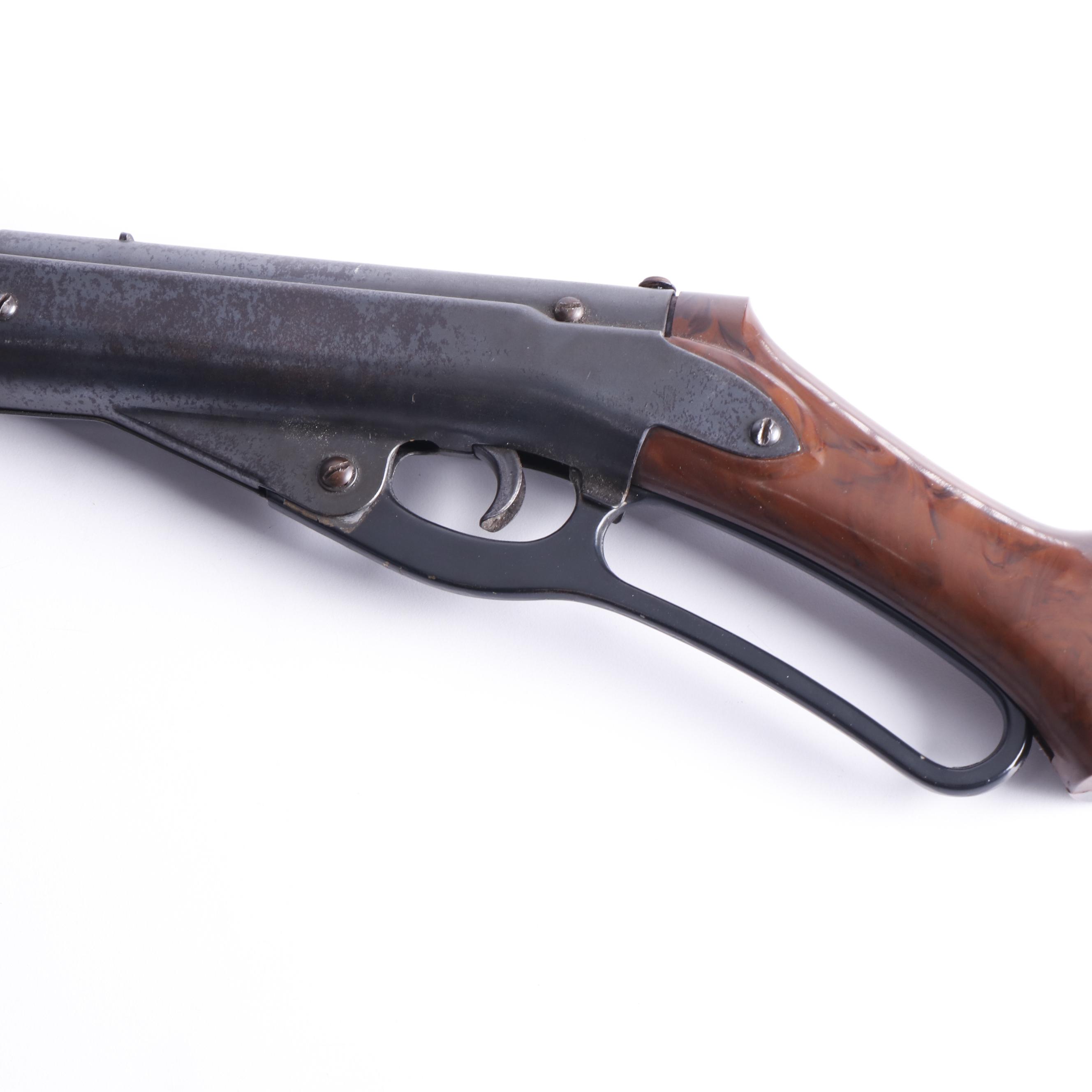 Two Crosman Air Pistols and a Vintage Daisy Defender Model 141