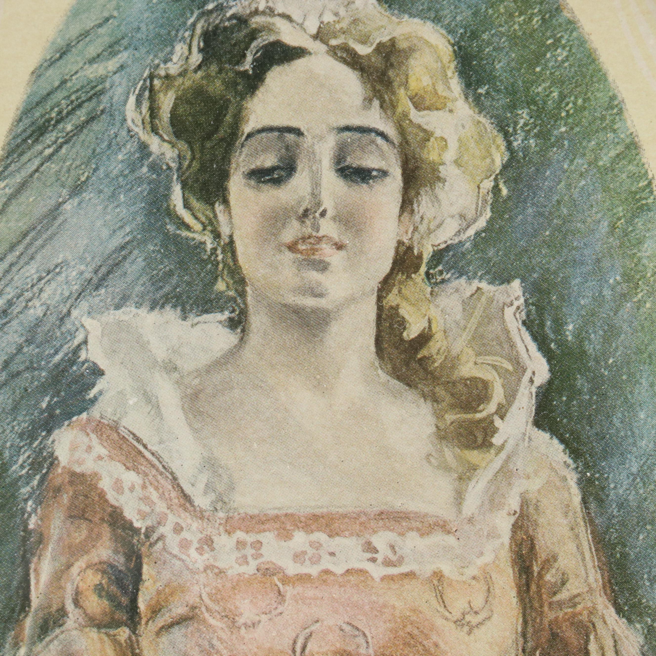 Offset Lithographs of Fashion Advertisements, Early 20th Century