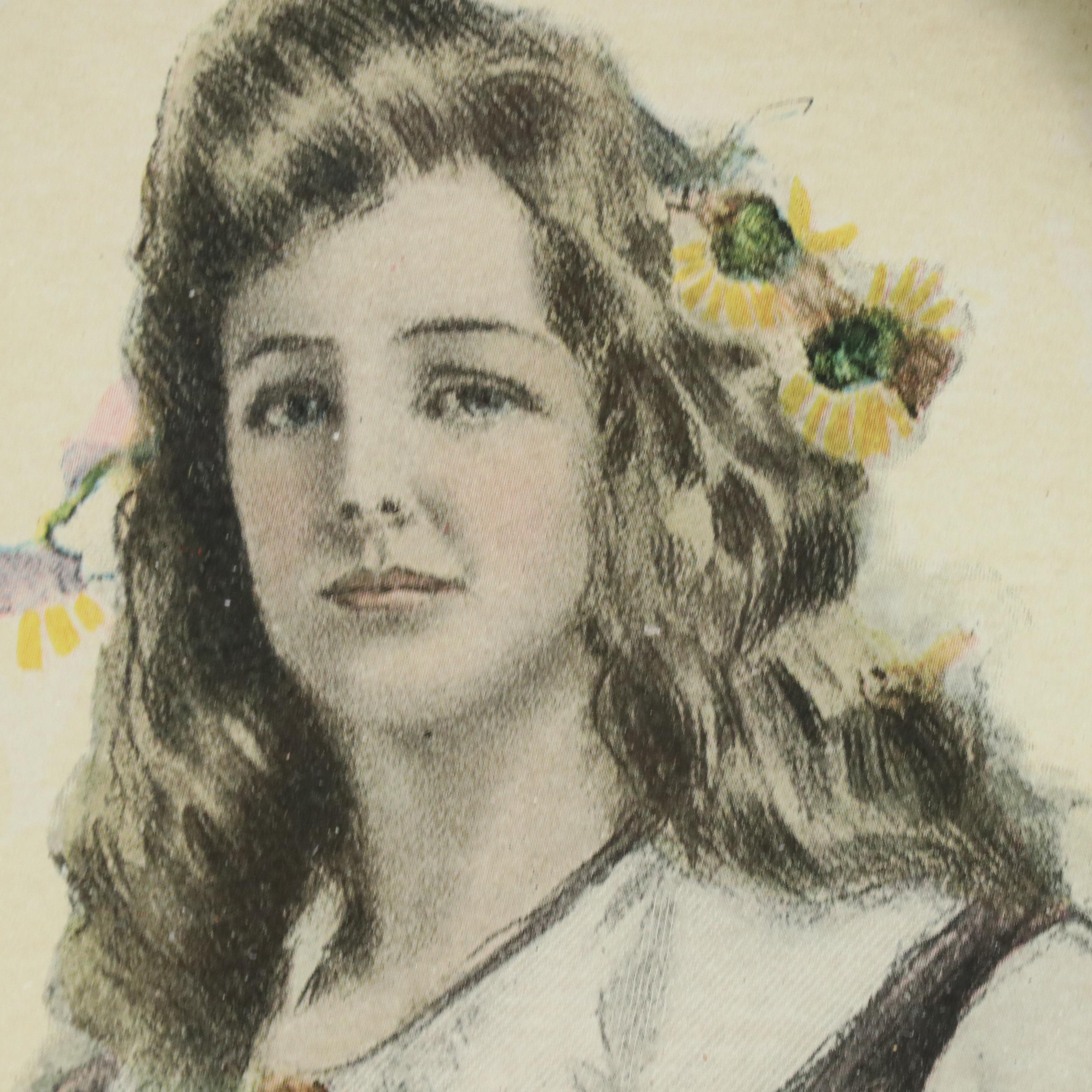 Offset Lithographs of Fashion Advertisements, Early 20th Century