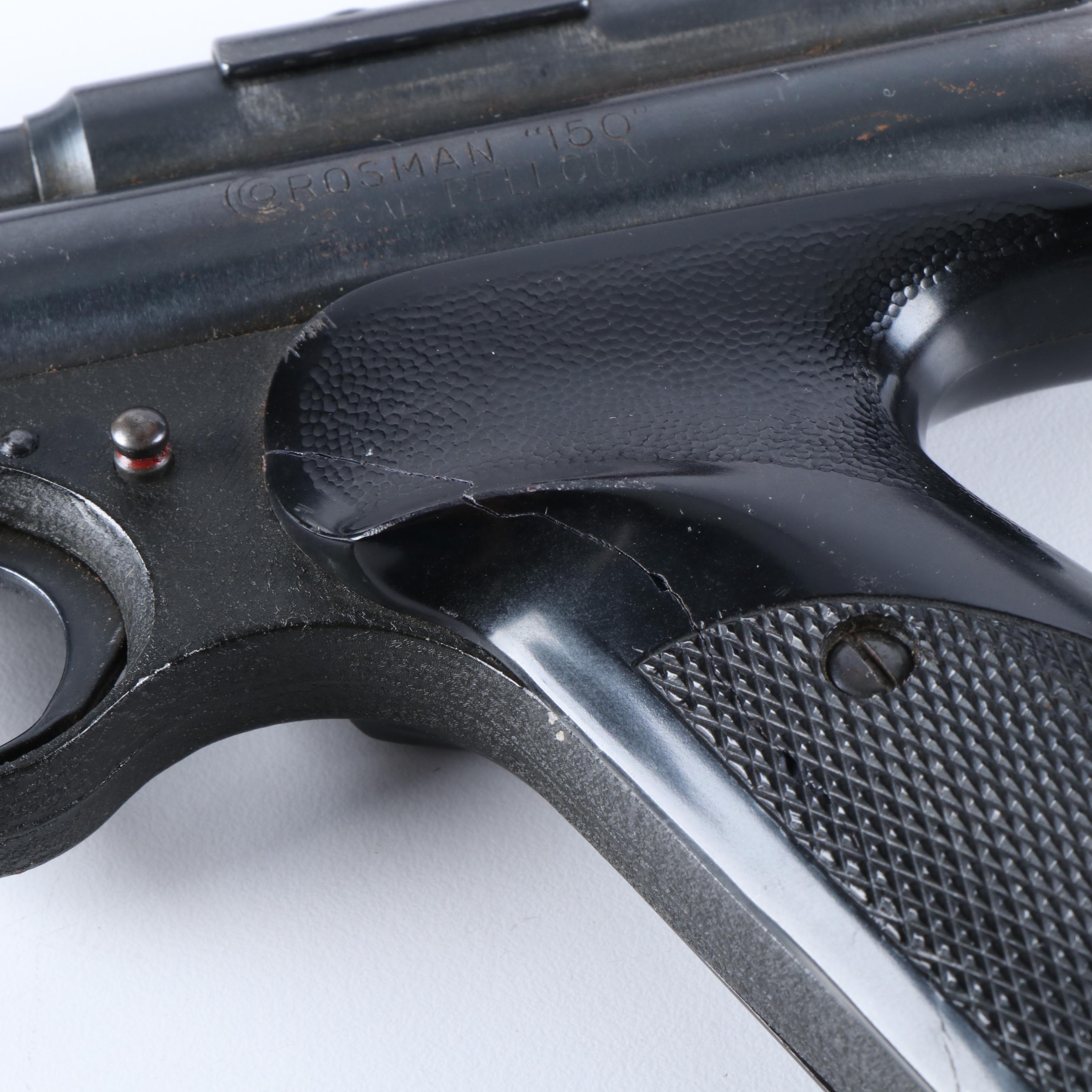 Two Crosman Air Pistols and a Vintage Daisy Defender Model 141