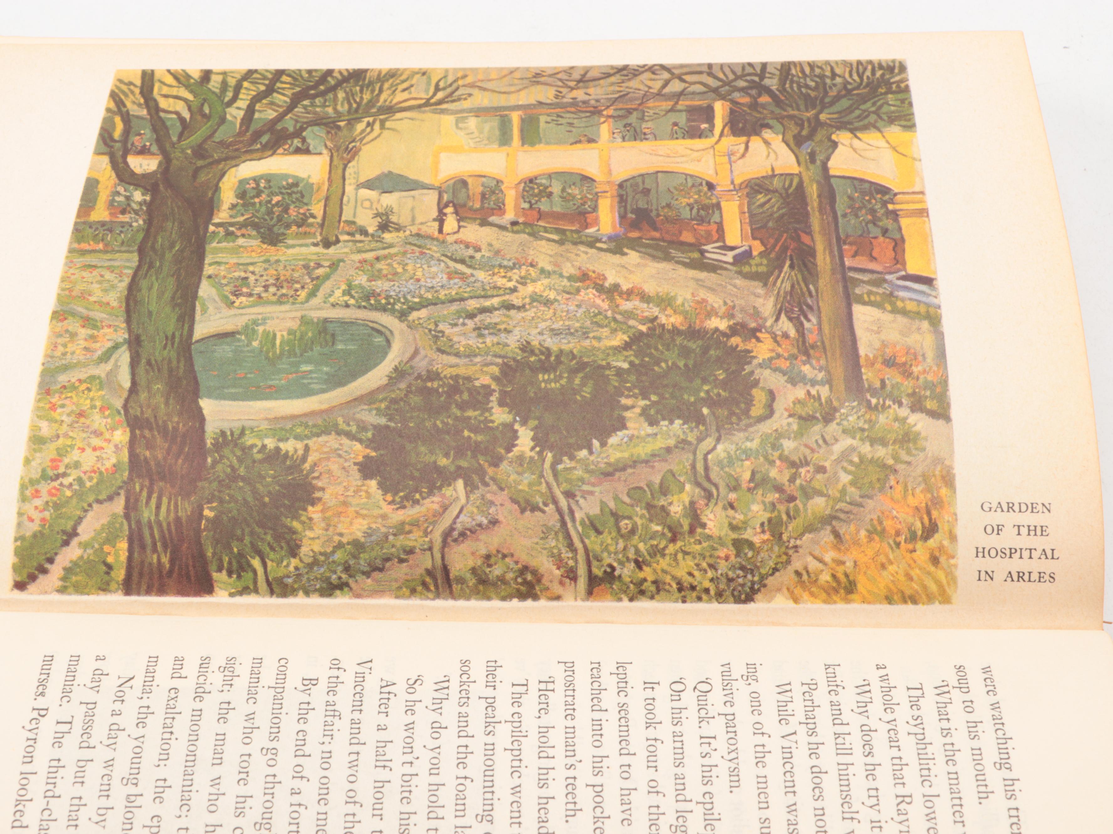 Illustrated "Lust for Life: A Novel of Vincent van Gogh" by Irving Stone, 1953