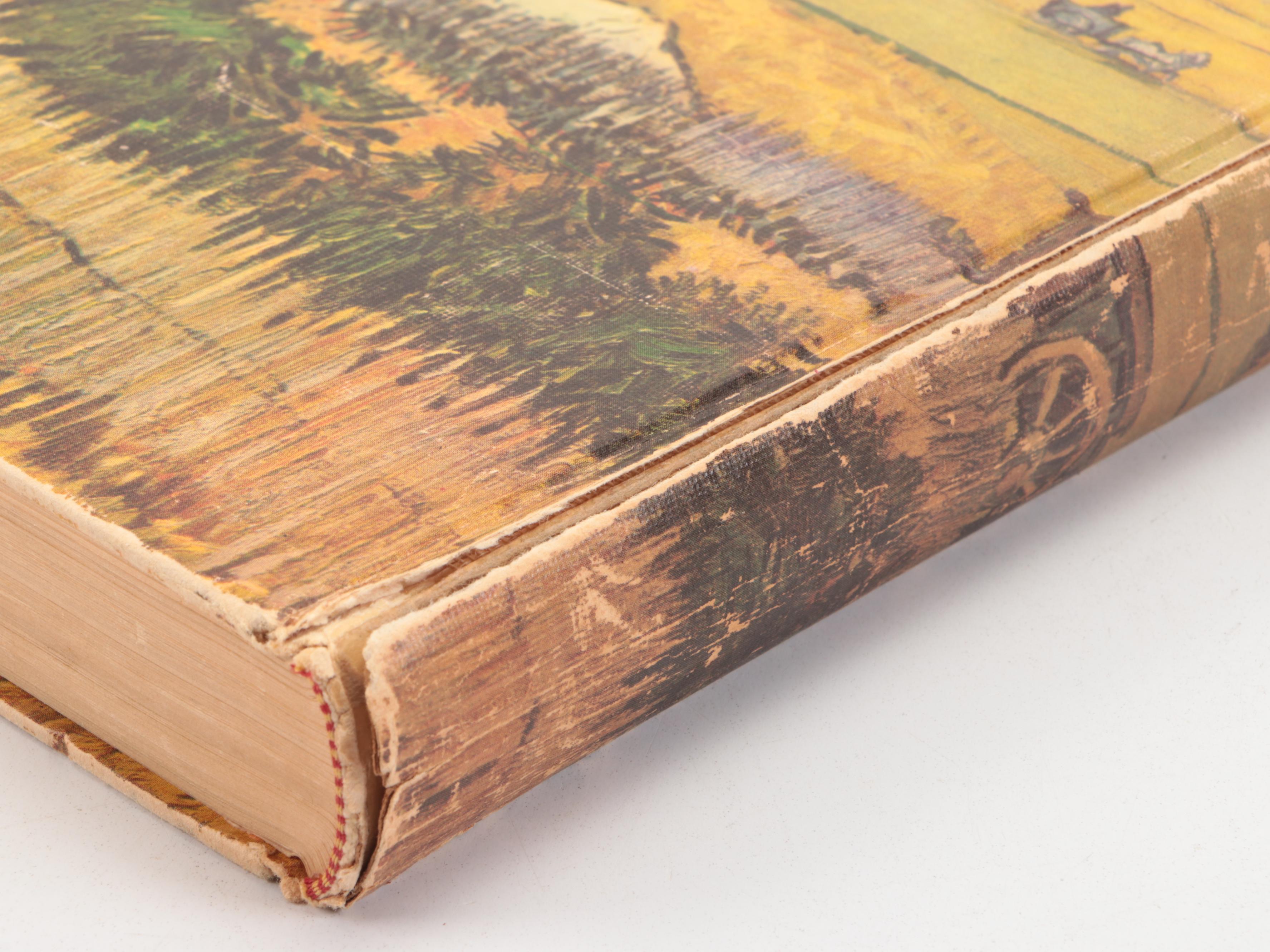 Illustrated "Lust for Life: A Novel of Vincent van Gogh" by Irving Stone, 1953