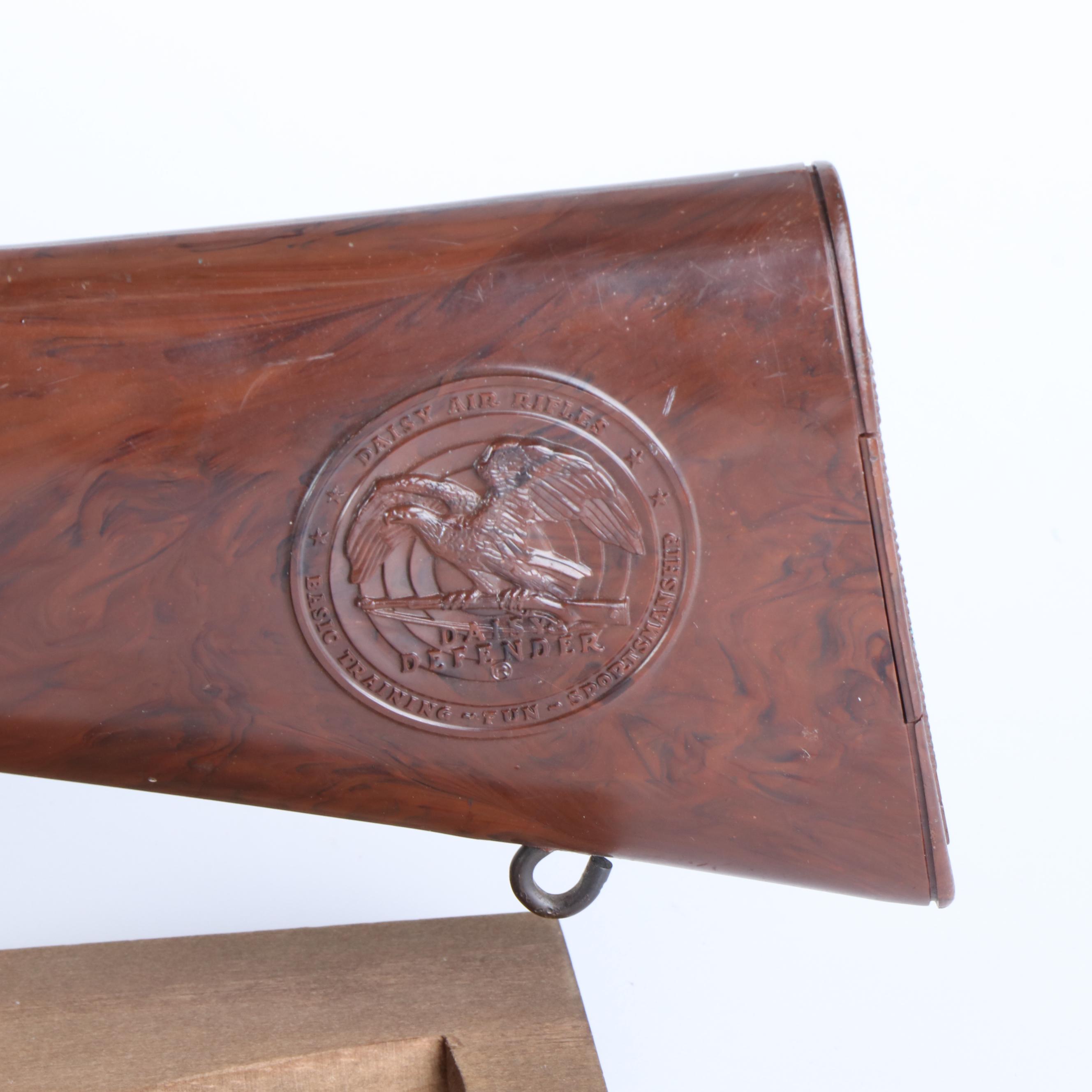 Two Crosman Air Pistols and a Vintage Daisy Defender Model 141