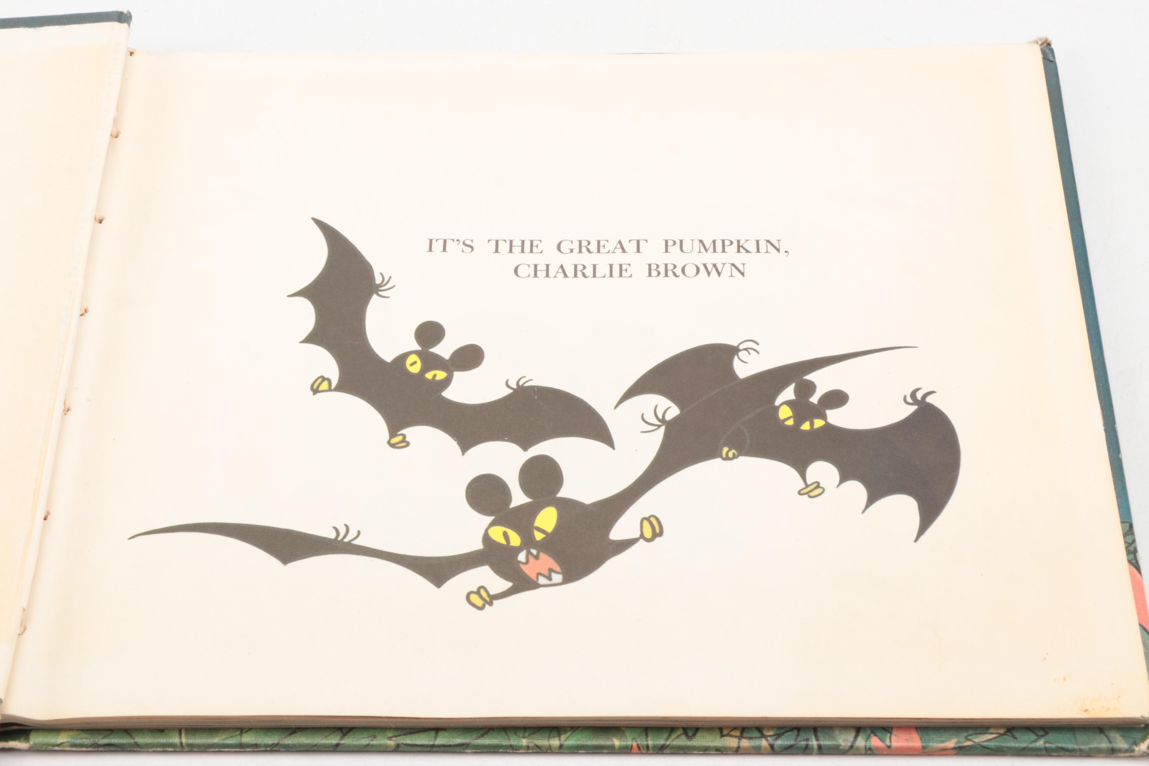 First Edition "It's The Great Pumpkin, Charlie Brown" by Charles M. Schulz, 1967