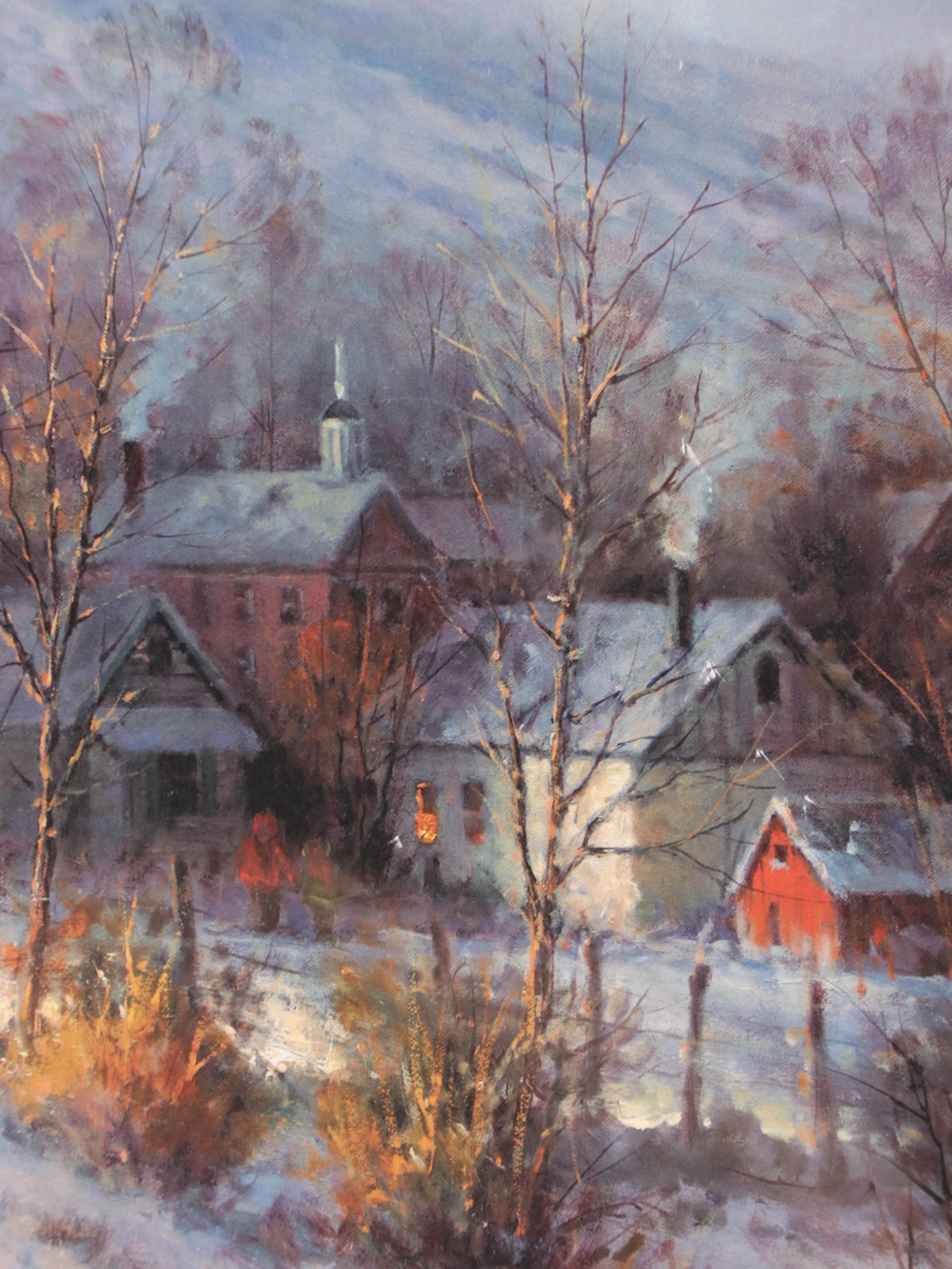 Focus on the Family Offset Lithograph After G. Harvey "A Time of Grace," 1997