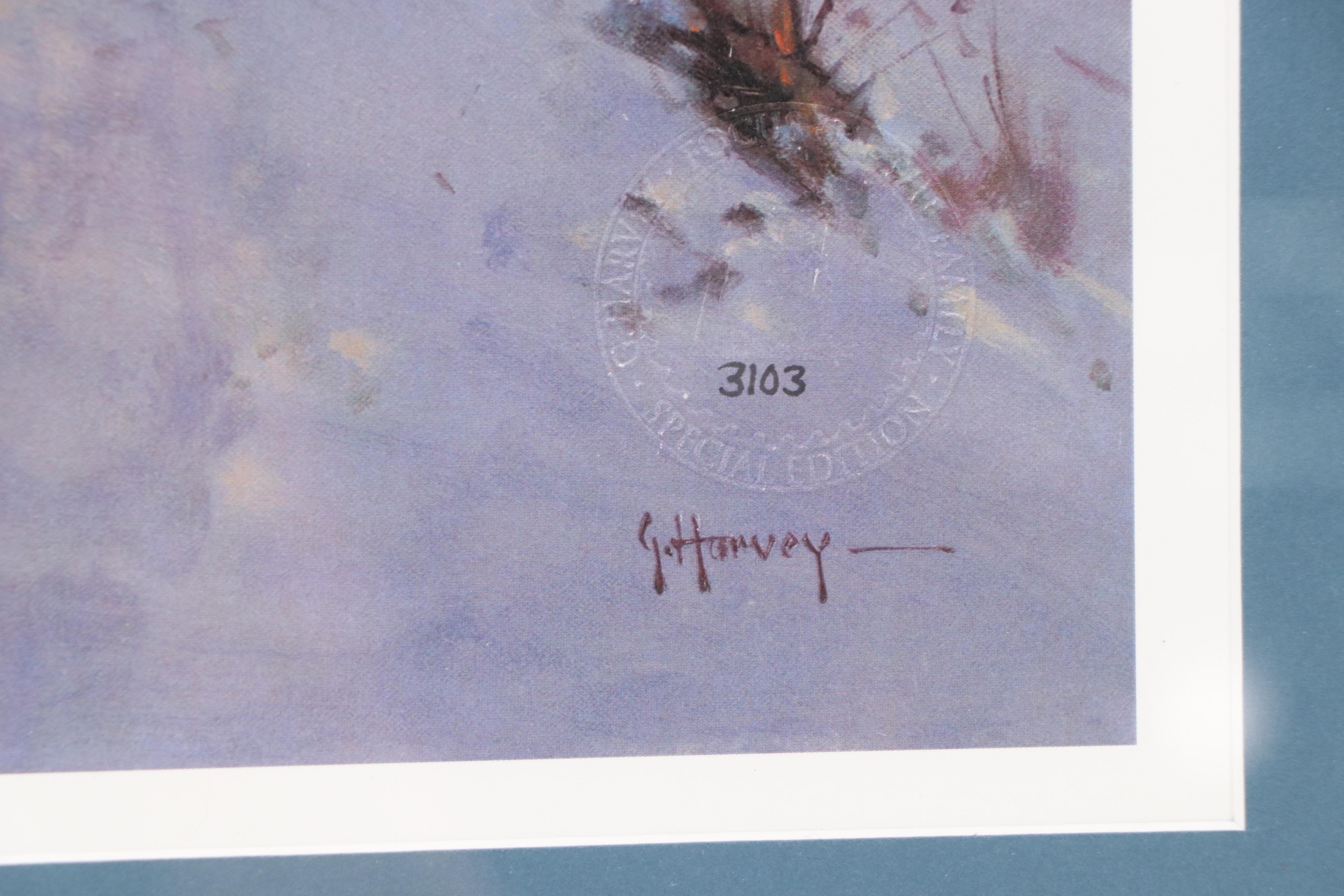 Focus on the Family Offset Lithograph After G. Harvey "A Time of Grace," 1997