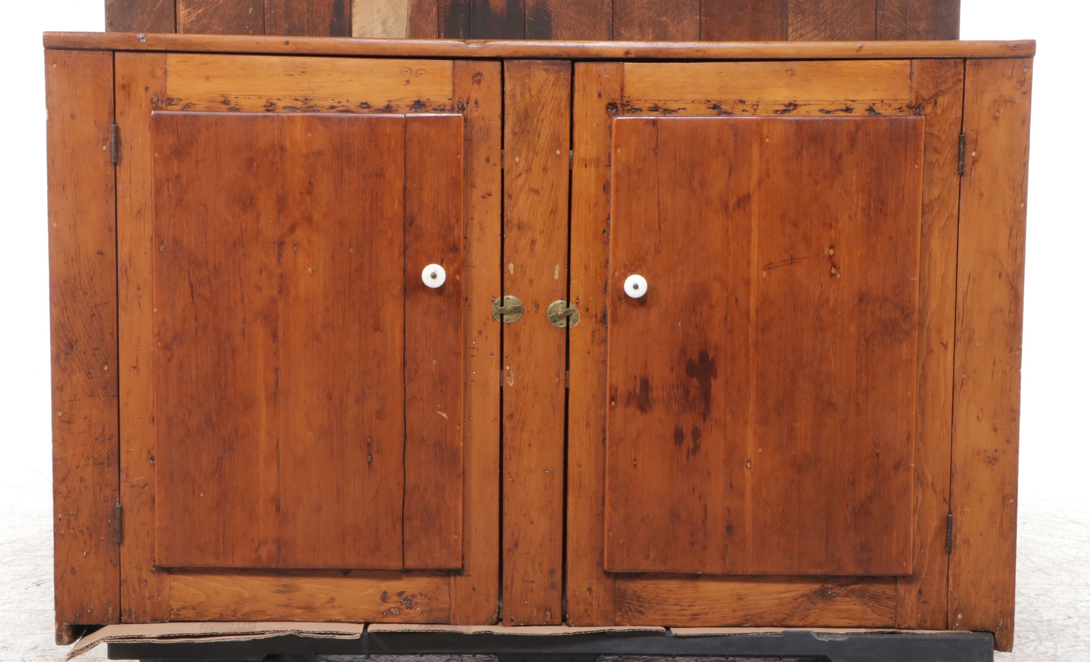 Cherry Kitchen Cabinet, Late 19th to Early 20th Century