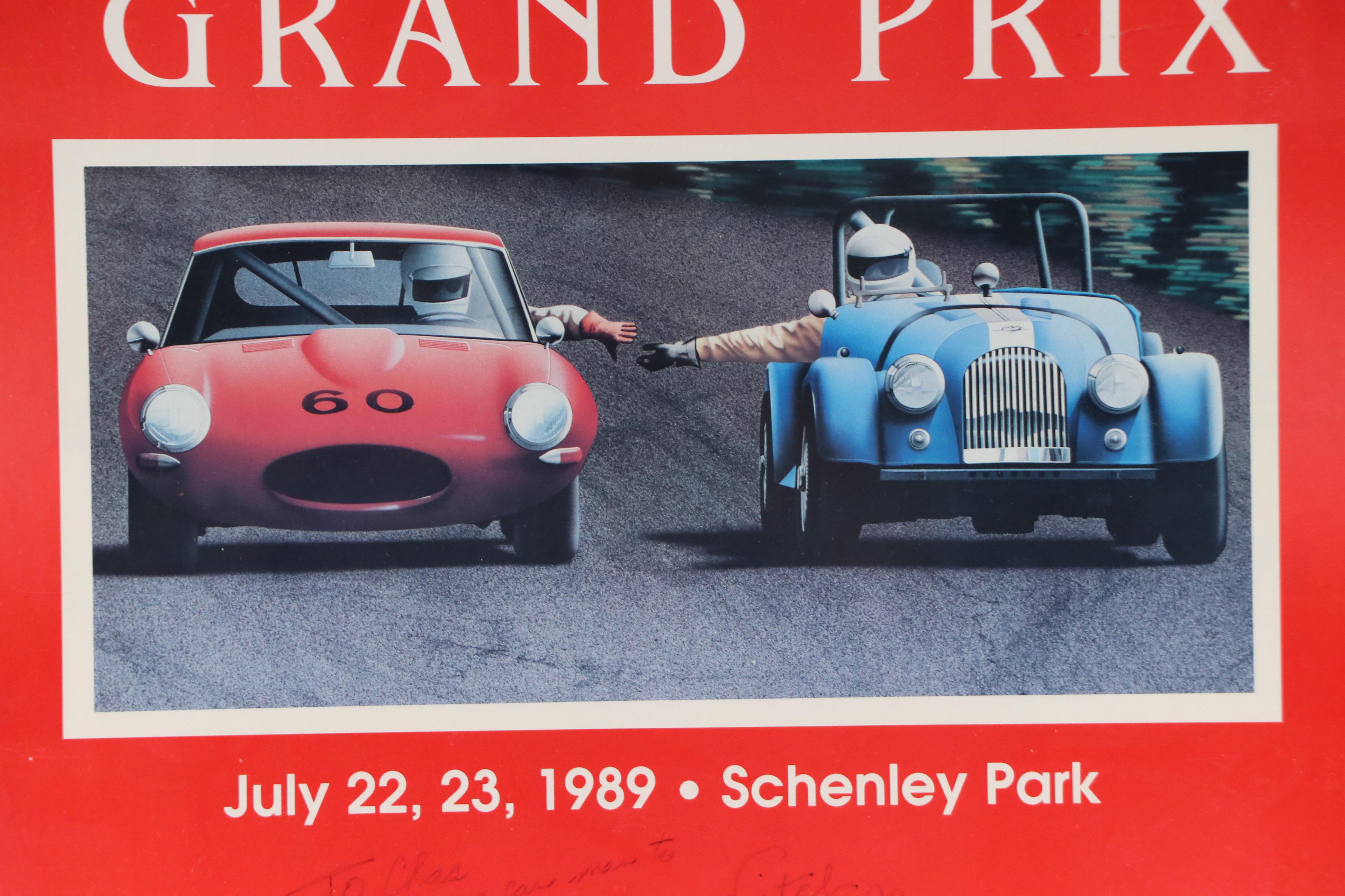 Pittsburgh Vintage Grand Prix Offset Lithograph Poster, 1989