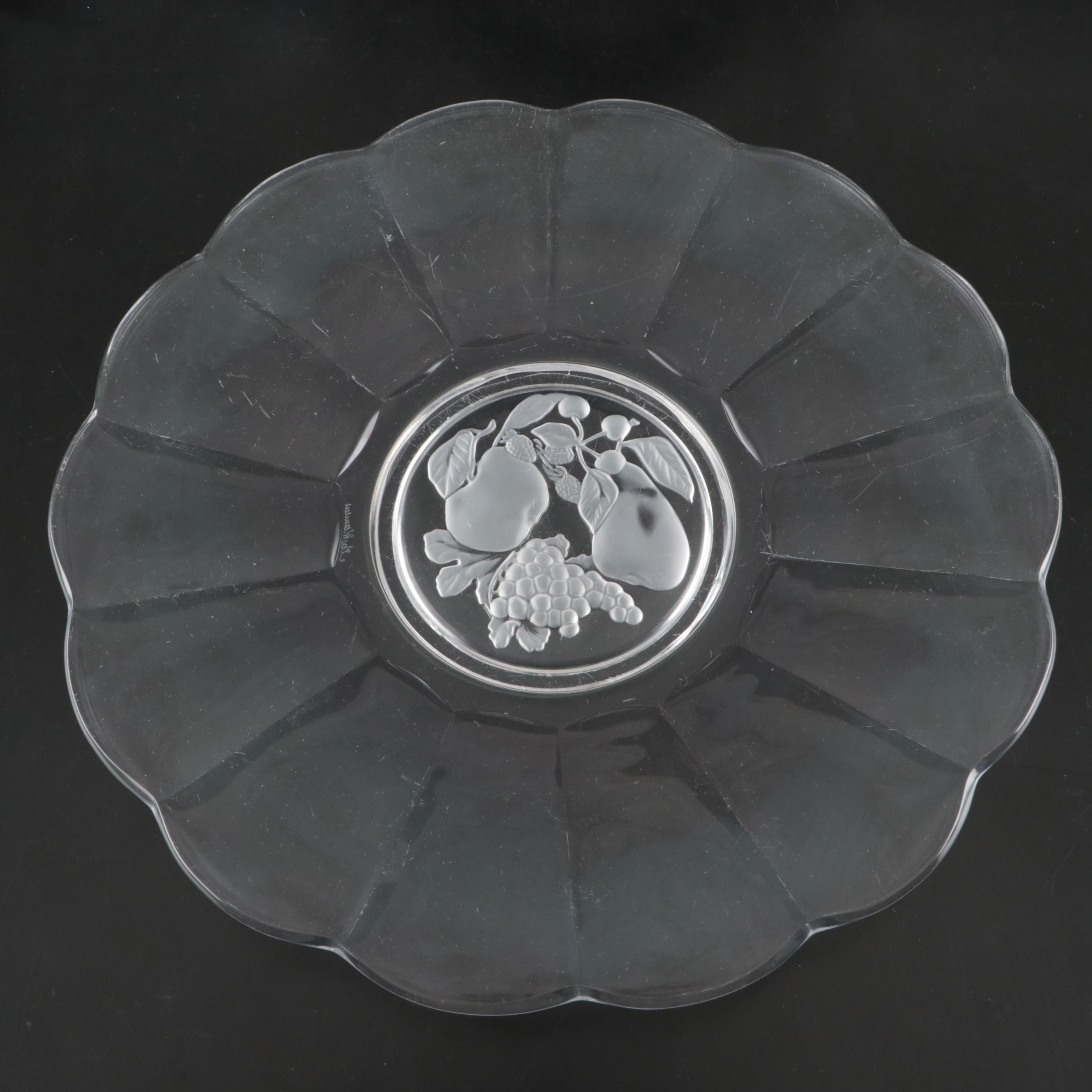 Val St. Lambert "Brussels" and Other Table and Serving Pieces