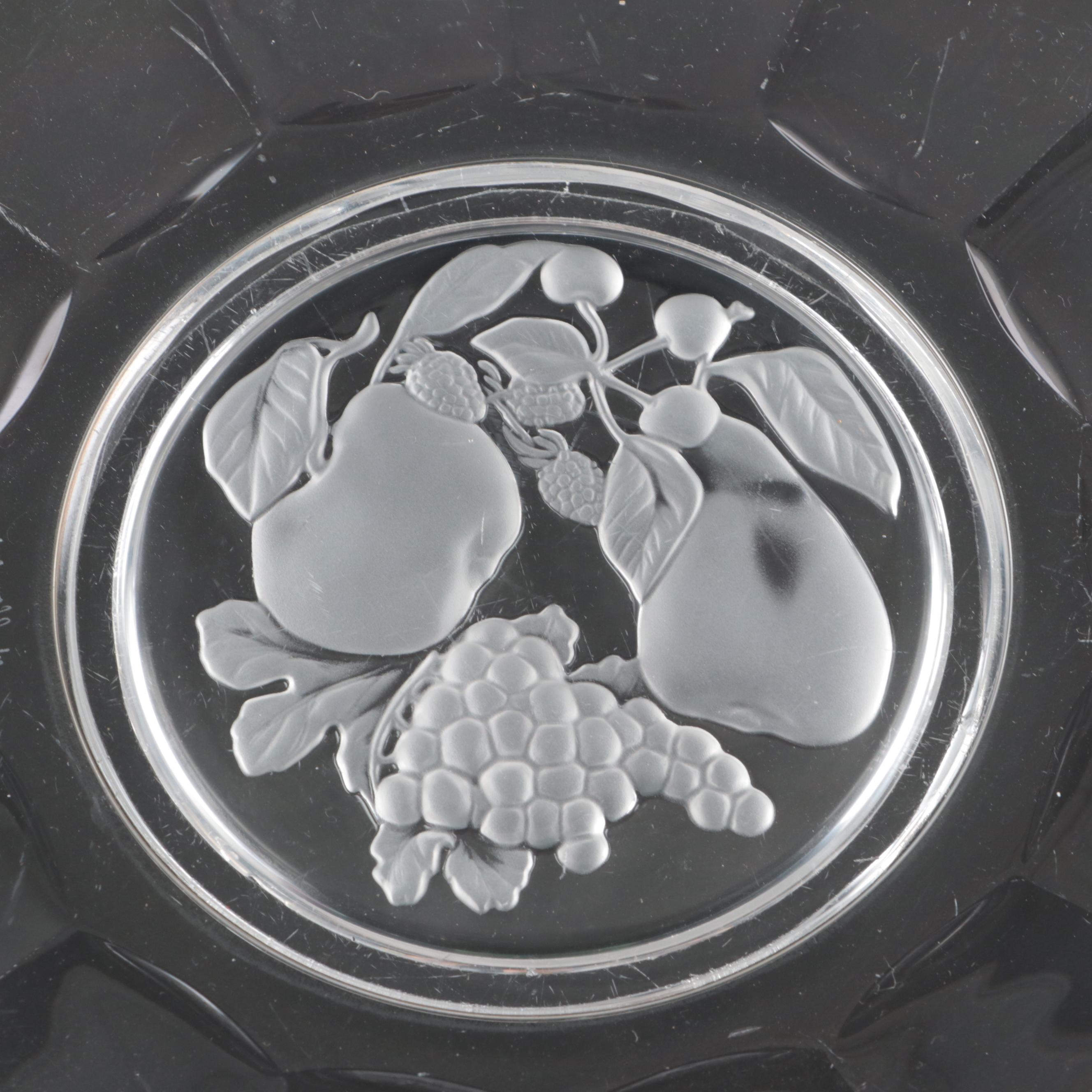 Val St. Lambert "Brussels" and Other Table and Serving Pieces