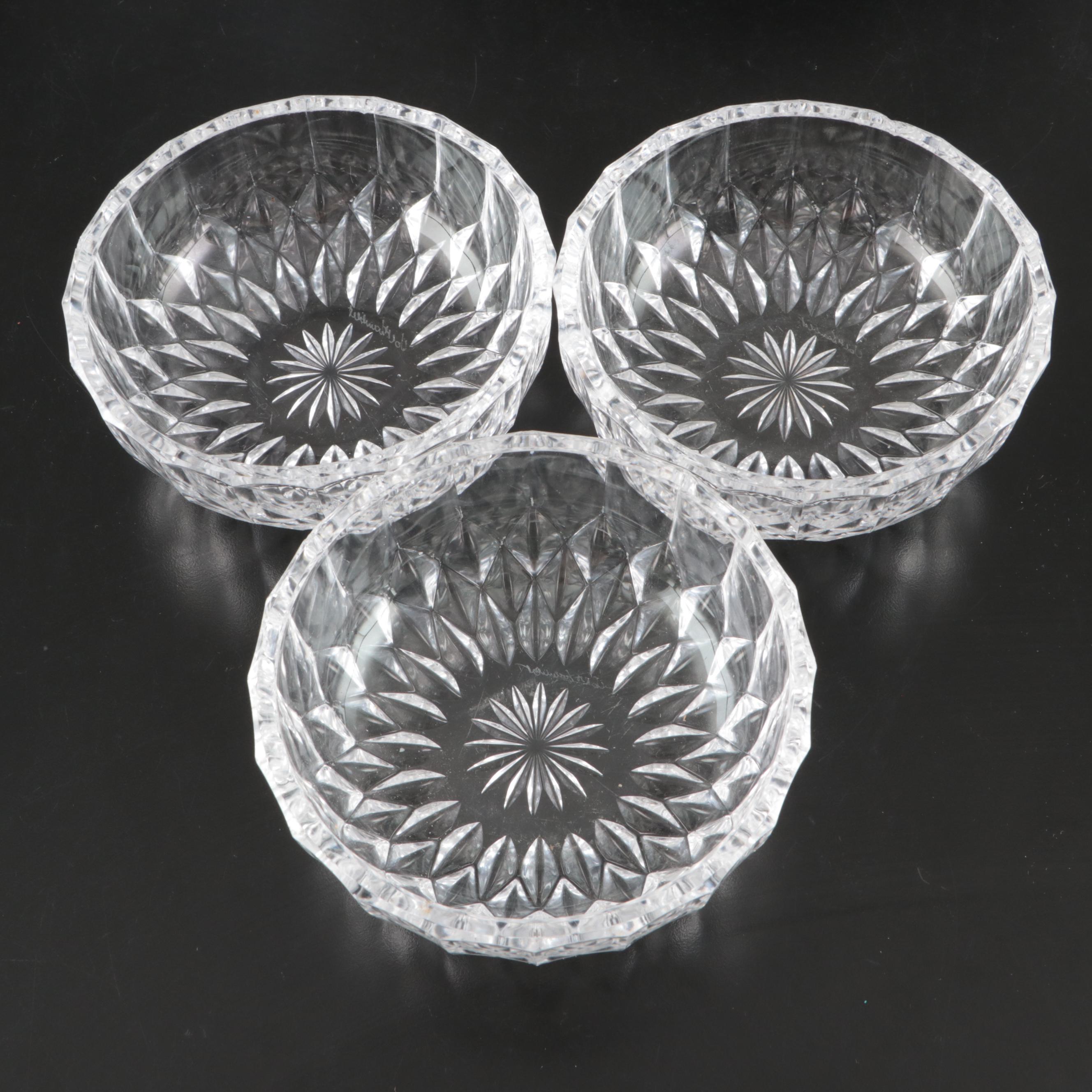 Val St. Lambert "Brussels" and Other Table and Serving Pieces