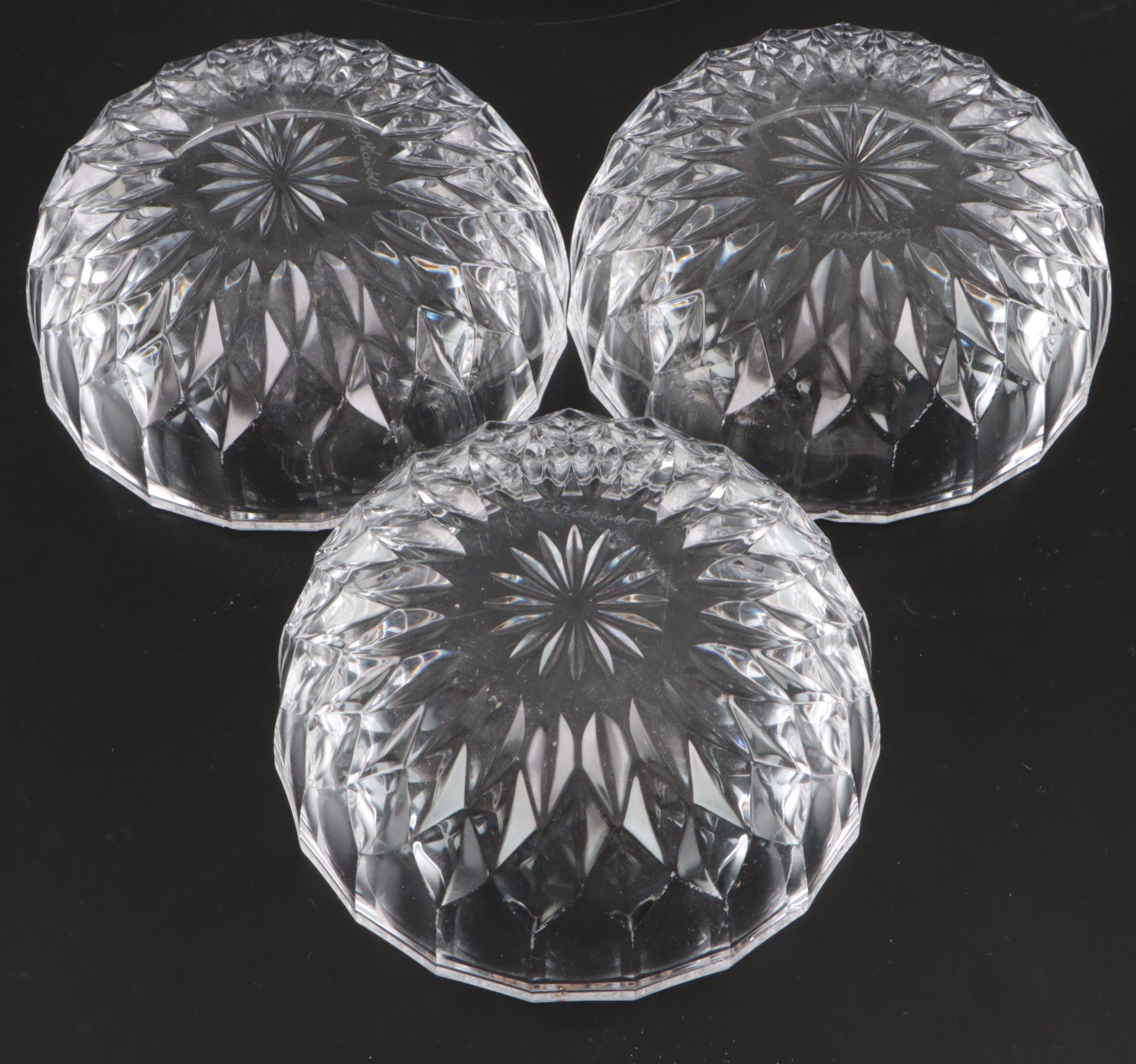 Val St. Lambert "Brussels" and Other Table and Serving Pieces