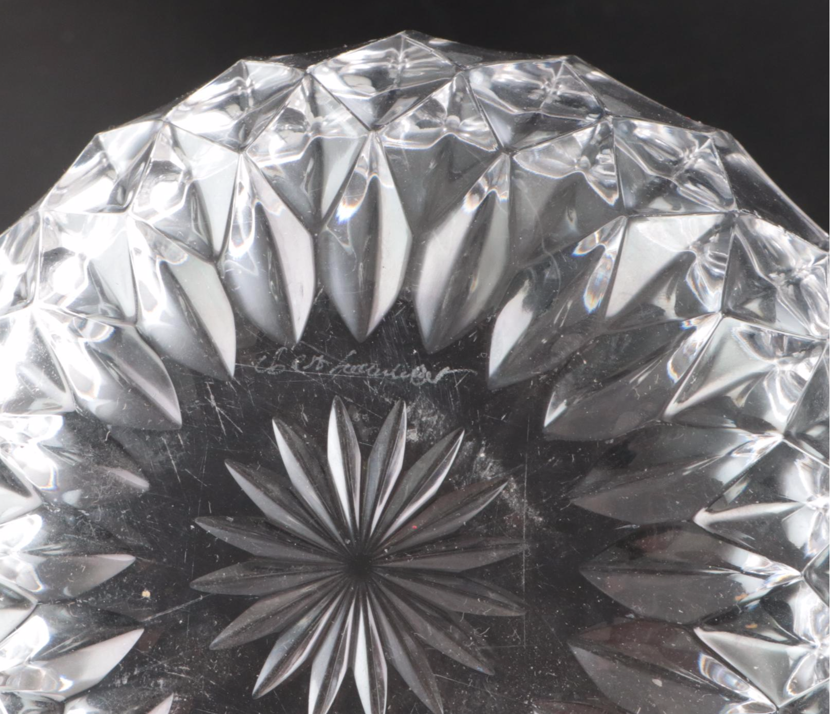 Val St. Lambert "Brussels" and Other Table and Serving Pieces