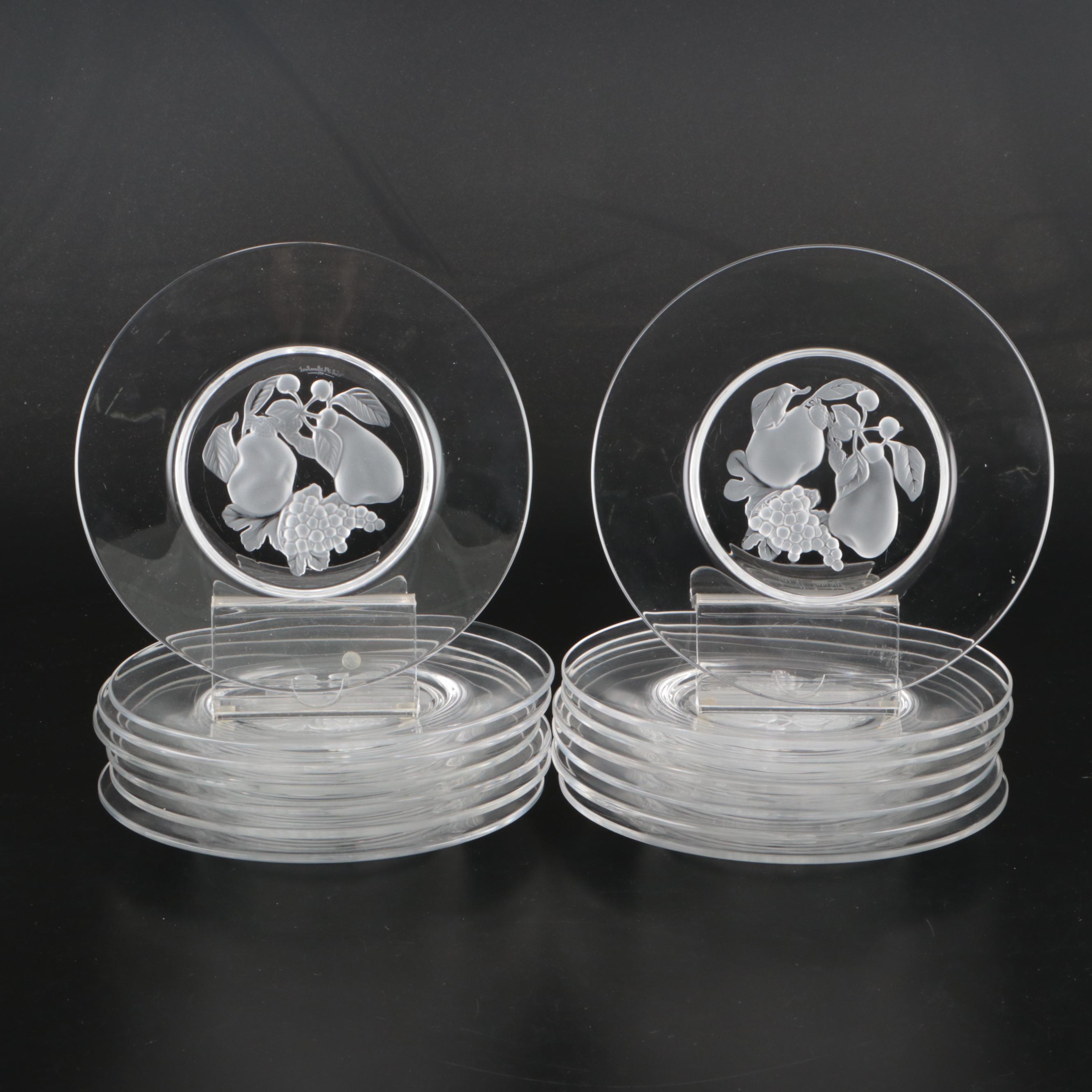 Val St. Lambert "Brussels" and Other Table and Serving Pieces