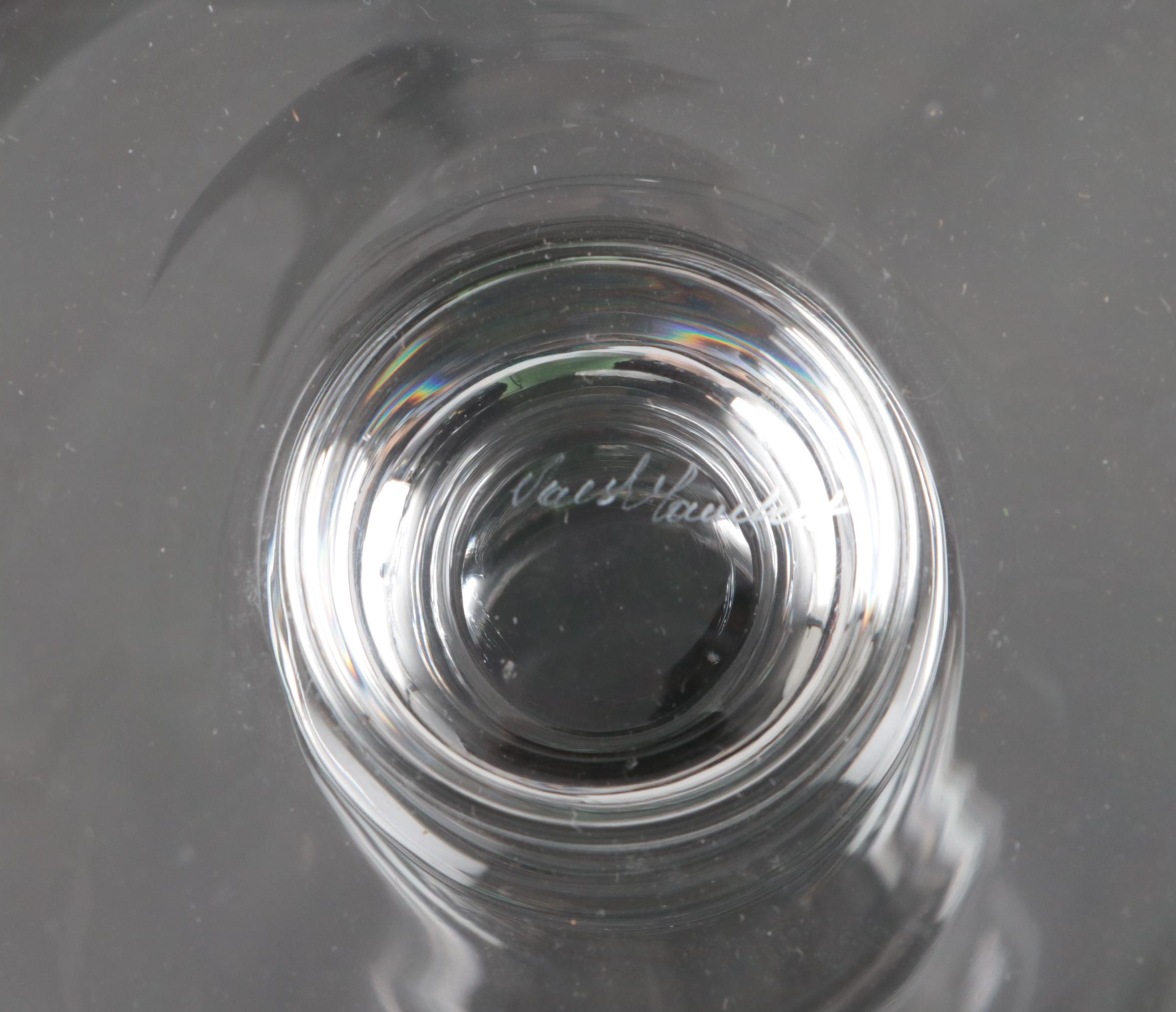 Val St. Lambert "Brussels" and Other Table and Serving Pieces