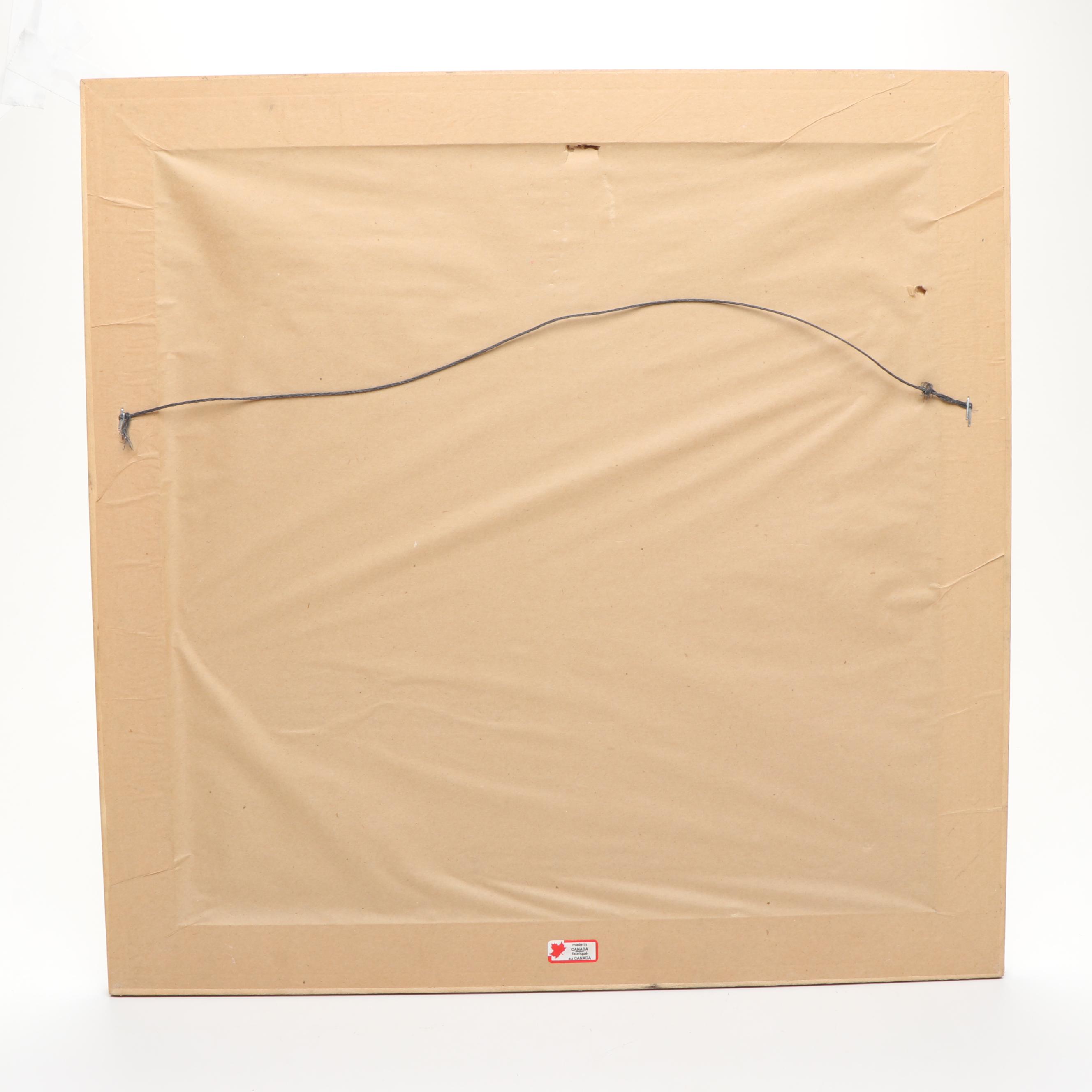 The Bombay Company "Black Horse" and "Roan Horse" Framed Lithographs