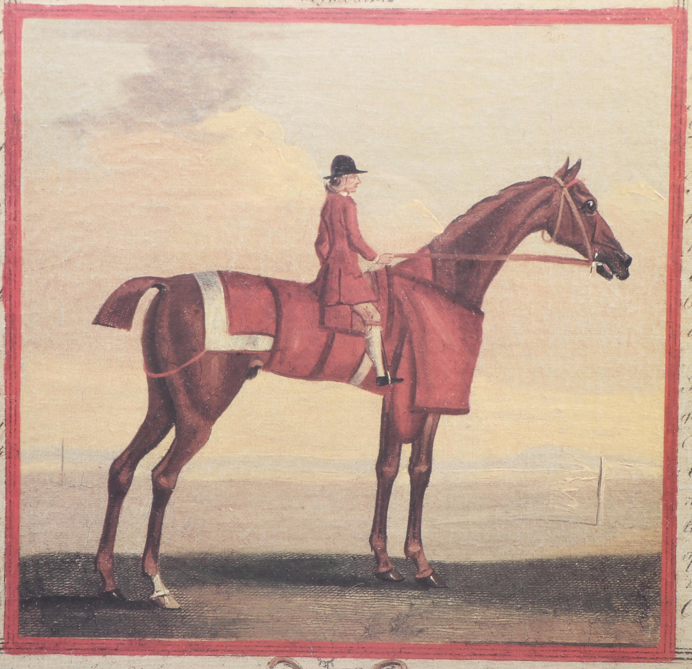 The Bombay Company "Black Horse" and "Roan Horse" Framed Lithographs