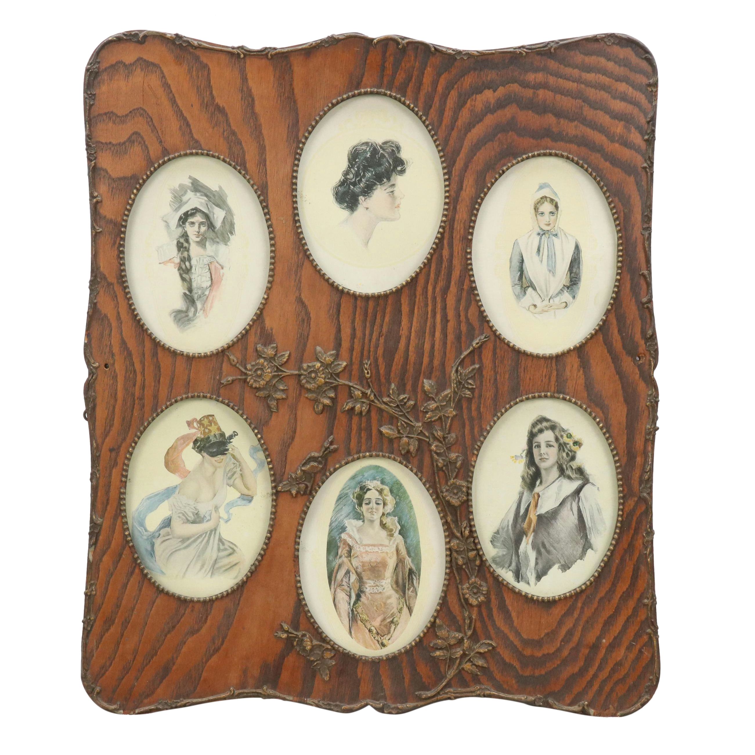 Offset Lithographs of Fashion Advertisements, Early 20th Century