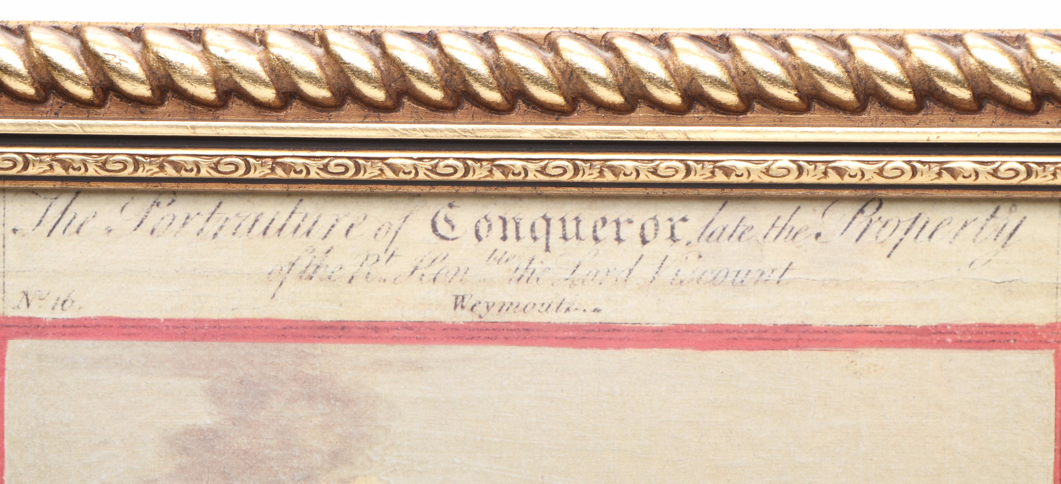 The Bombay Company "Black Horse" and "Roan Horse" Framed Lithographs