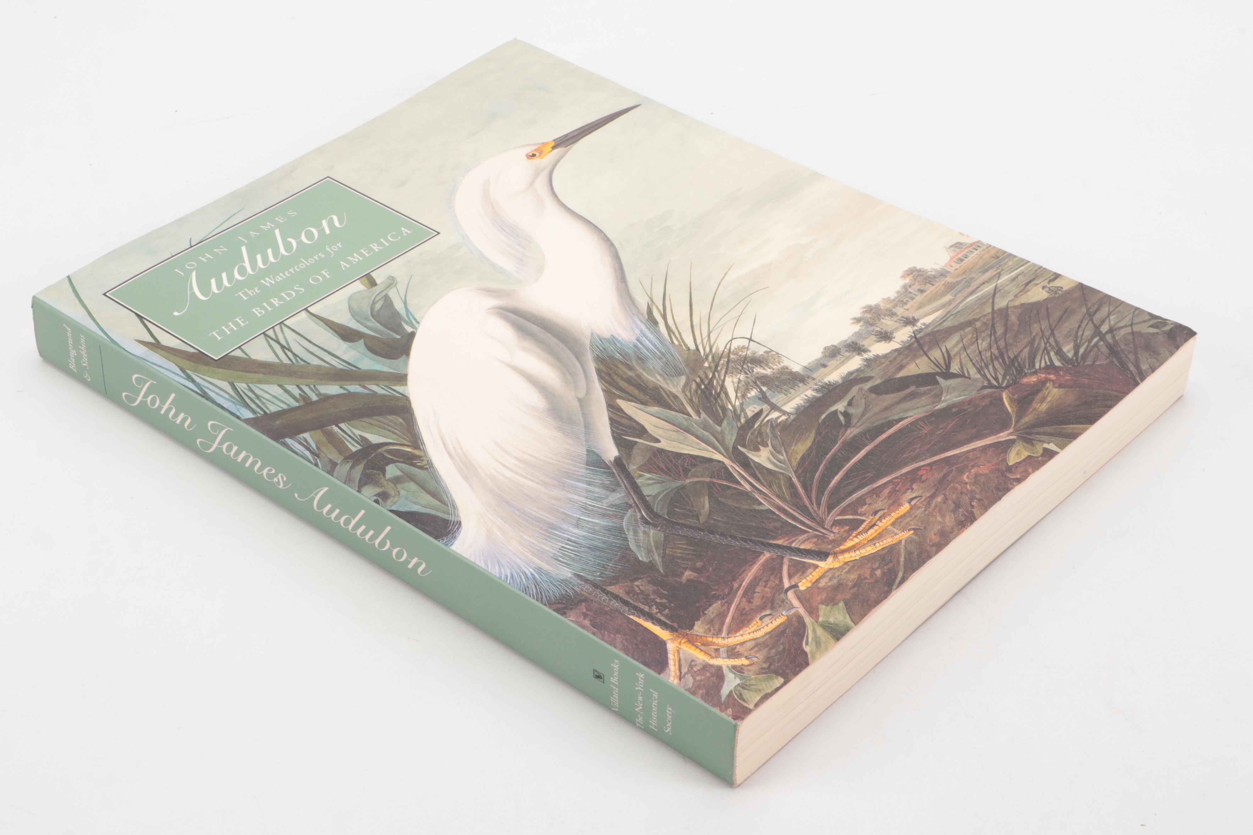 First Printing "John James Audubon: The Watercolors for The Birds of America"
