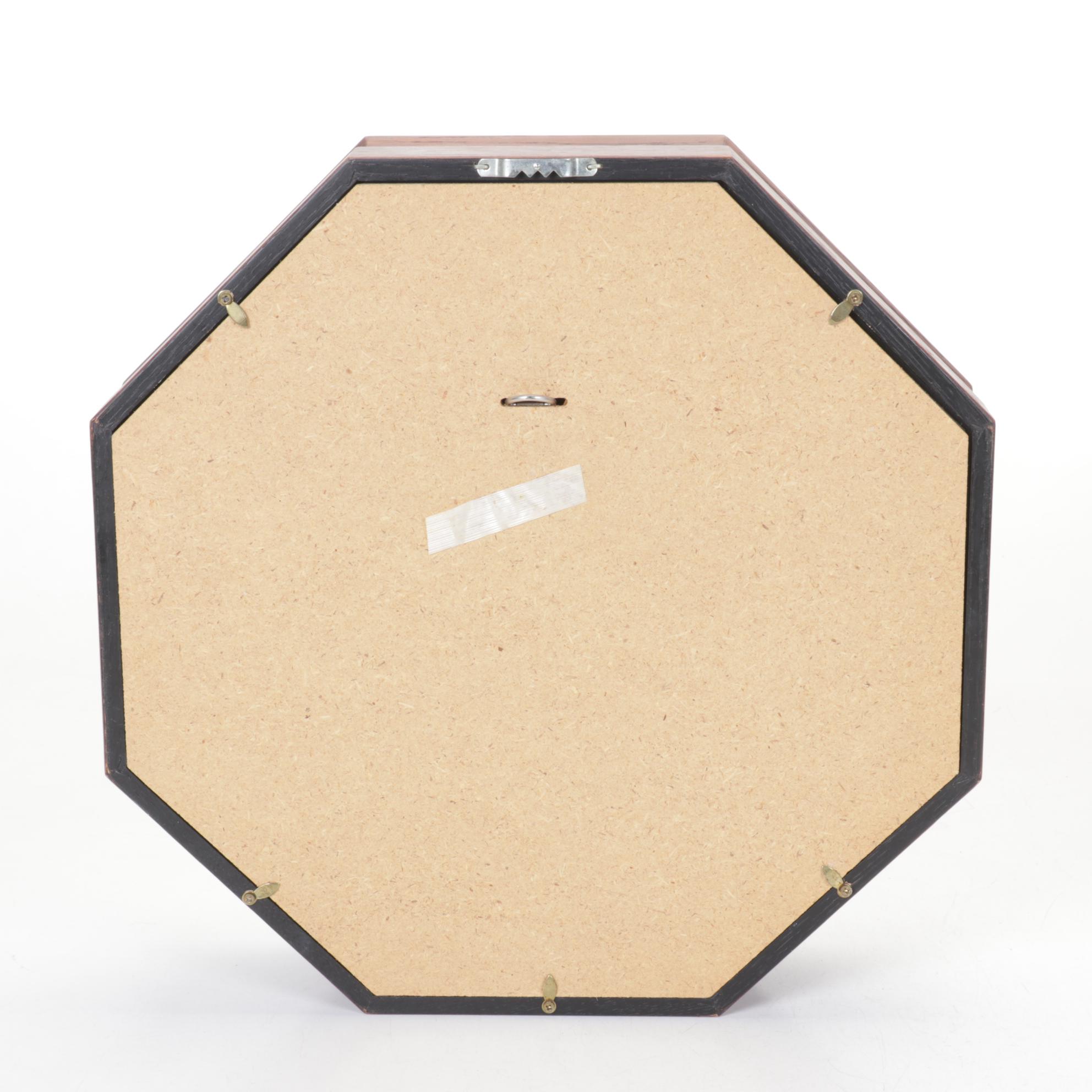 Two Shadow Box Framed David Winter Cottages and Collector's Guild Index Cards