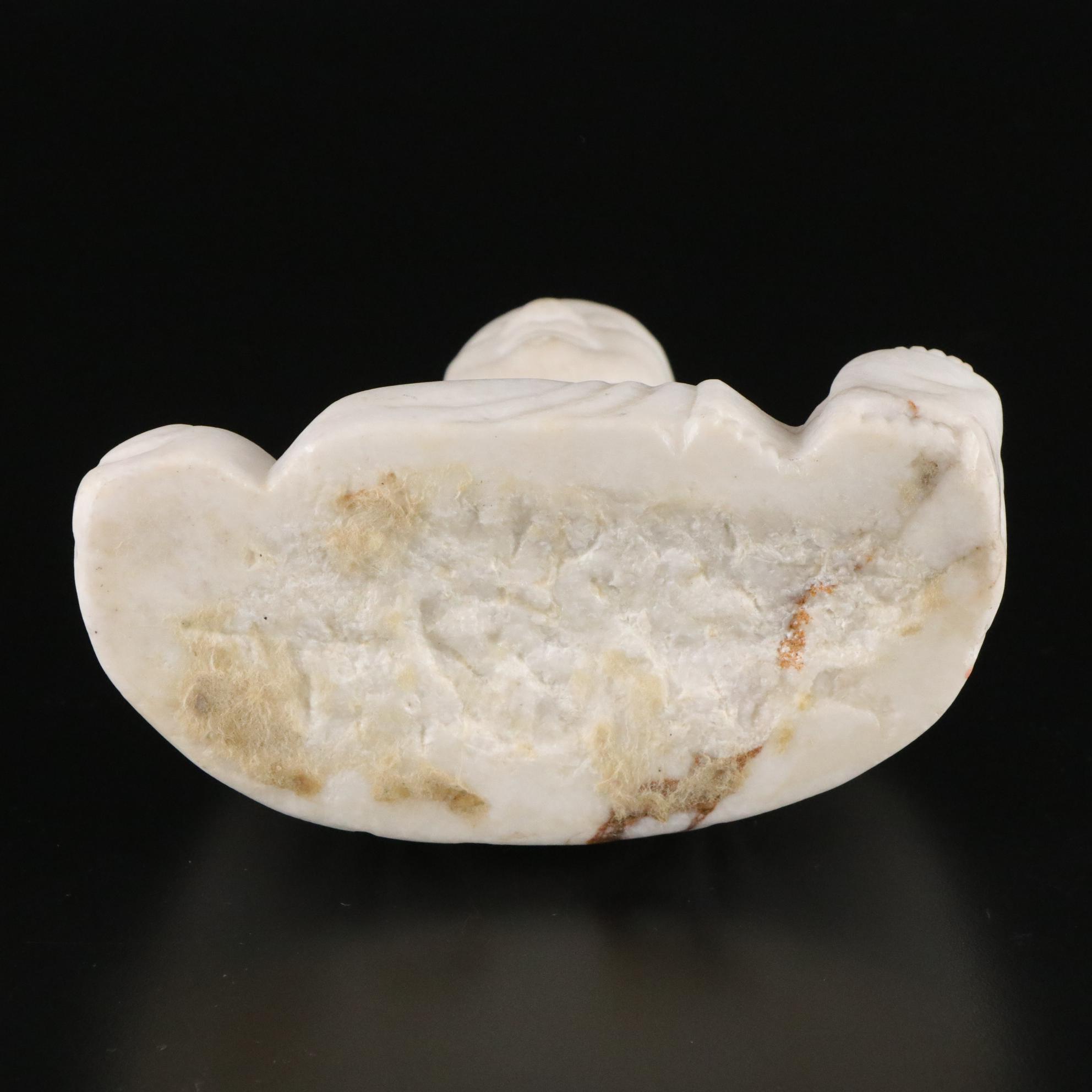 Carved Marble Buddhist Statues