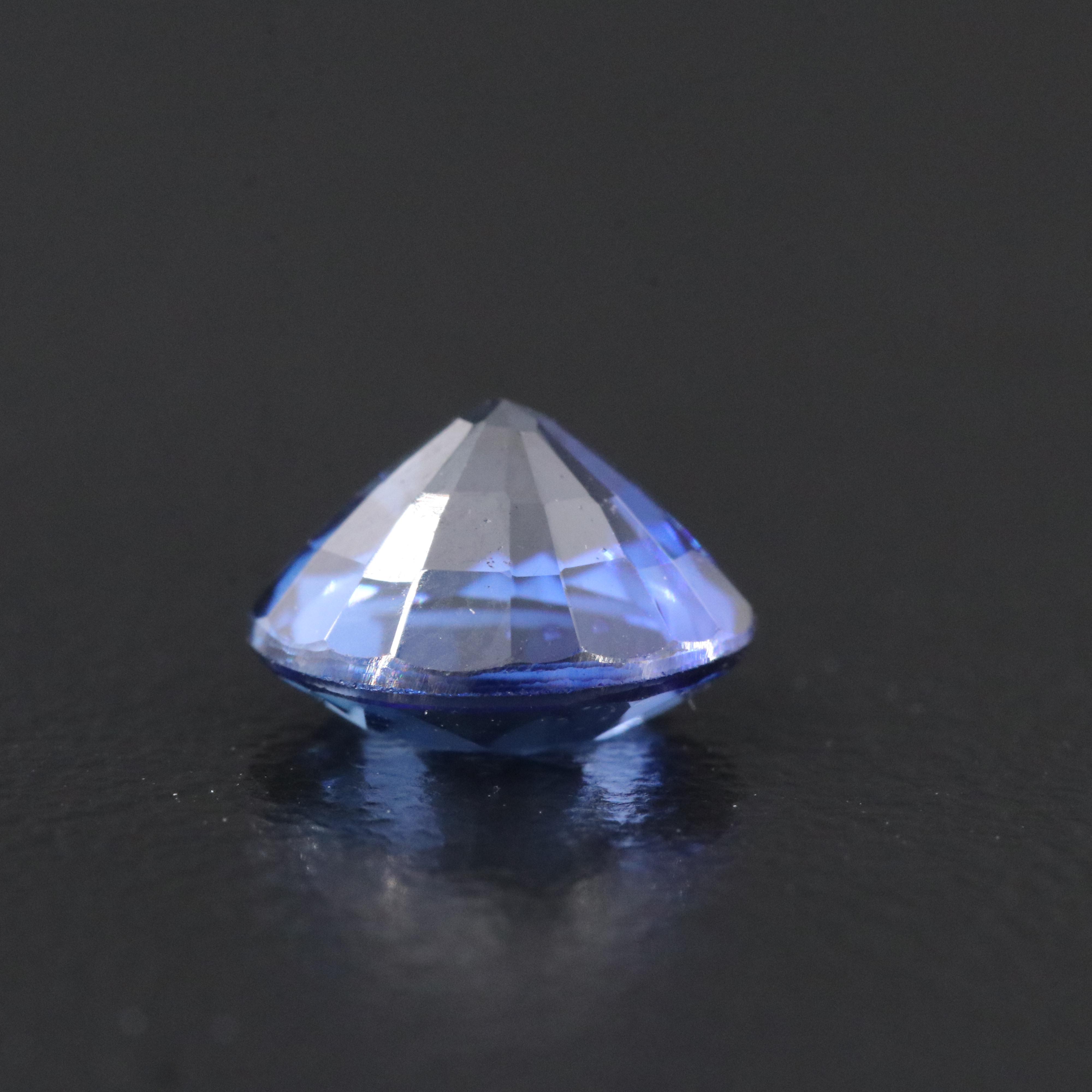 Loose 2.73 CT Lab Grown Sapphire