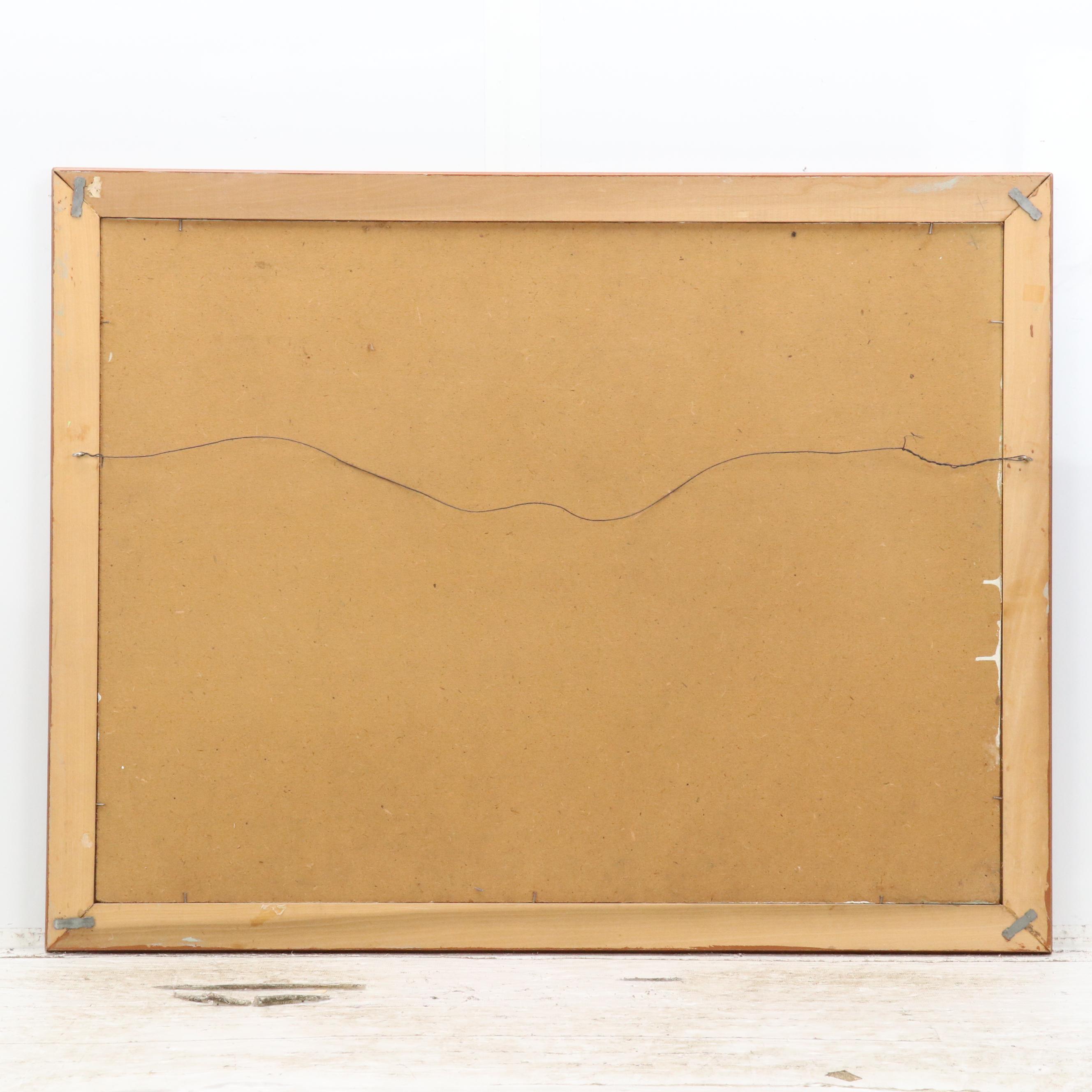 M. Dunham Still Life Oil Painting, Mid-Late 20th Century