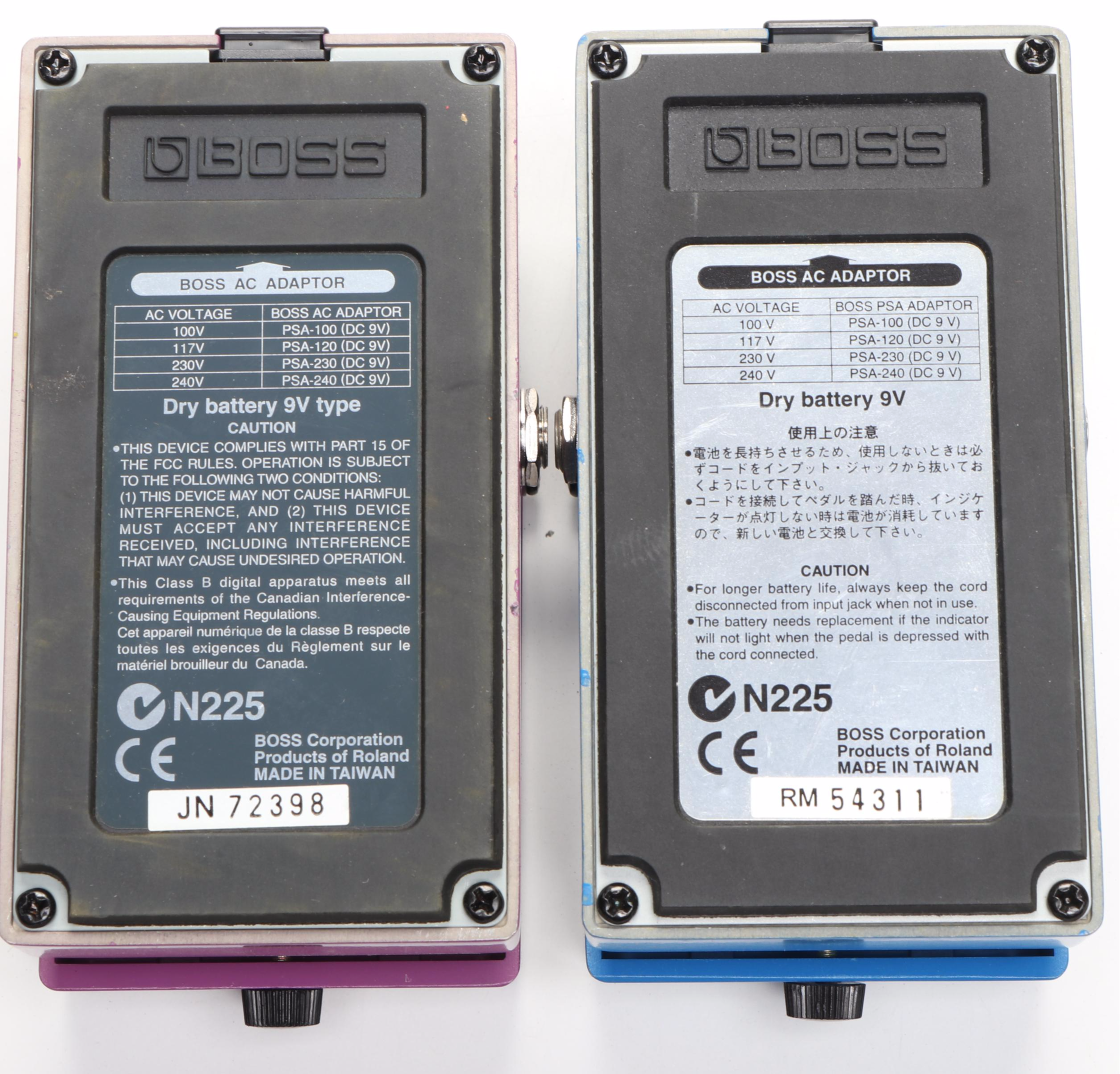 Peavey Guitar Stand with Boss Guitar Pedals, Guitar Strap