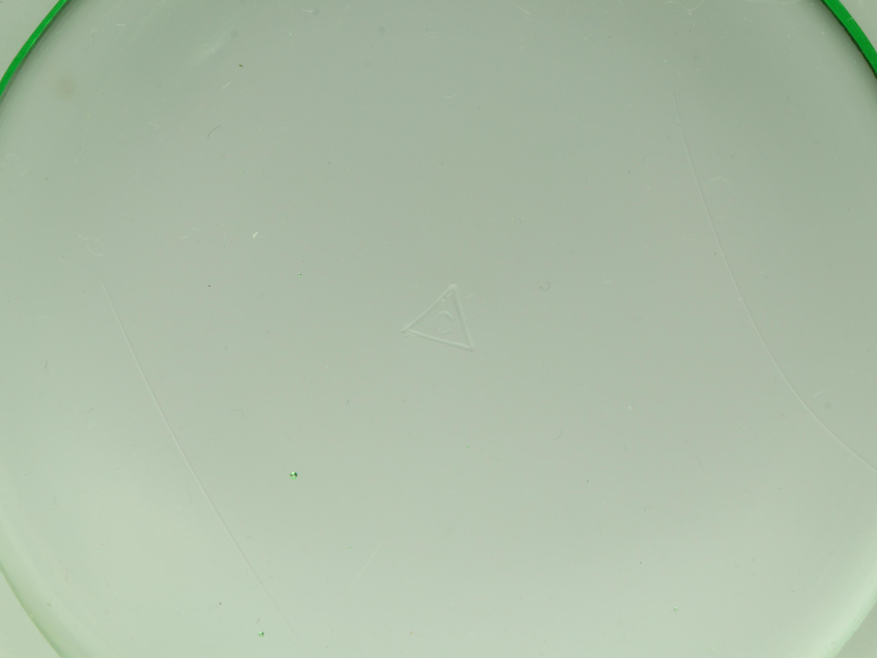 Walther & Sohne "Nymphen" Uranium Glass Vanity Tray with Ice Bucket and Vase