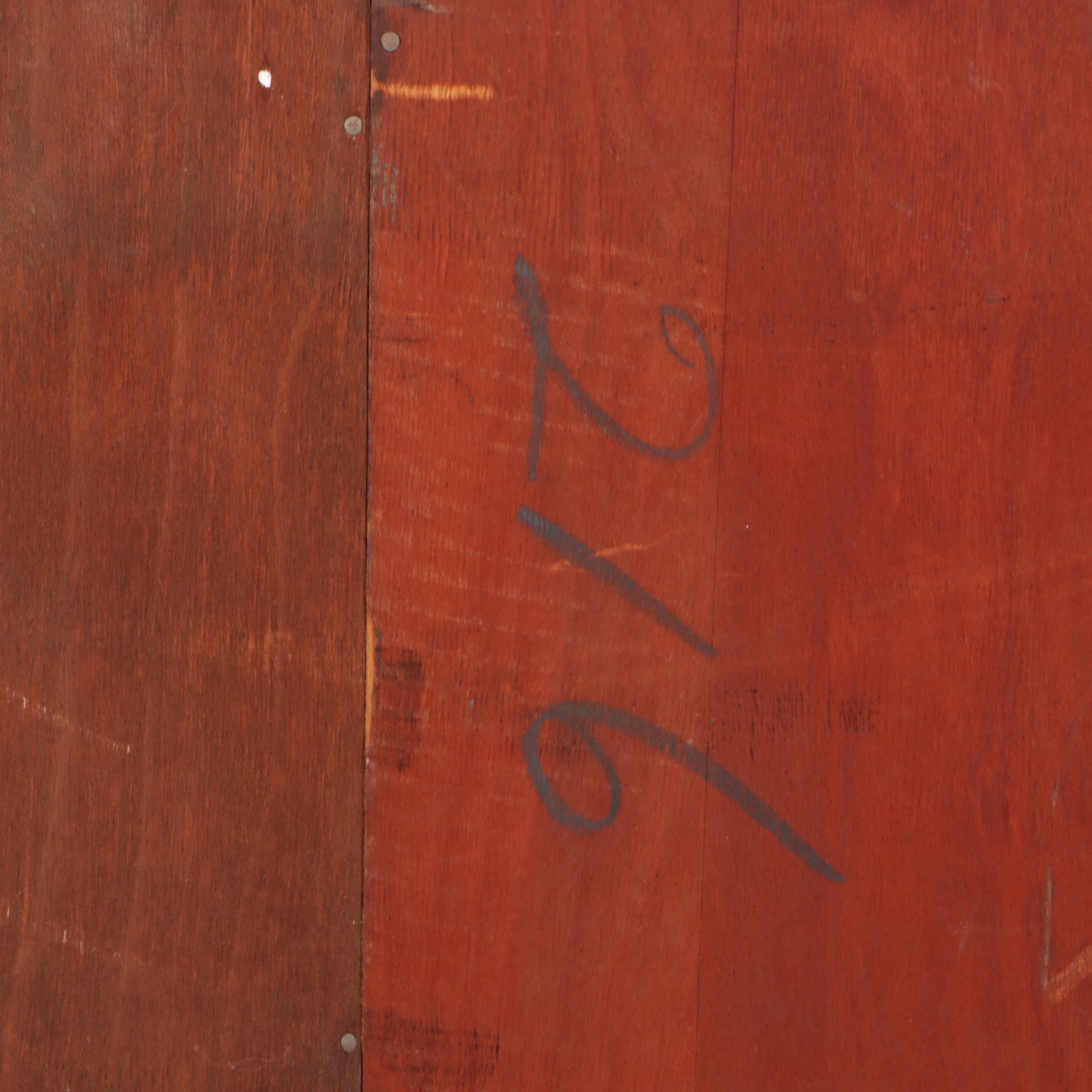 Edwardian Style Mahogany and Etched Glass Credenza, Early to Mid-20th Century