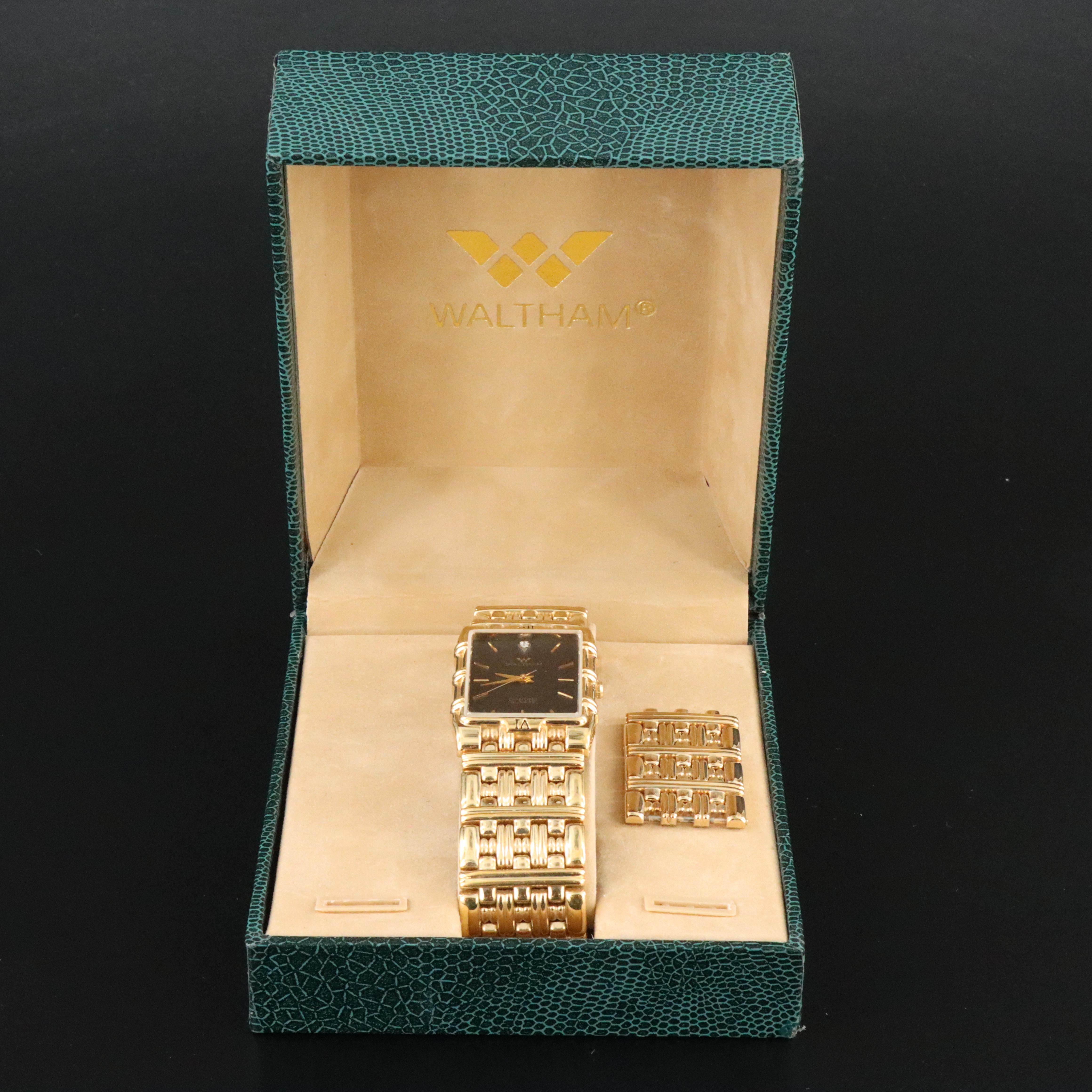 Vintage Waltham Diamond Accent Watch