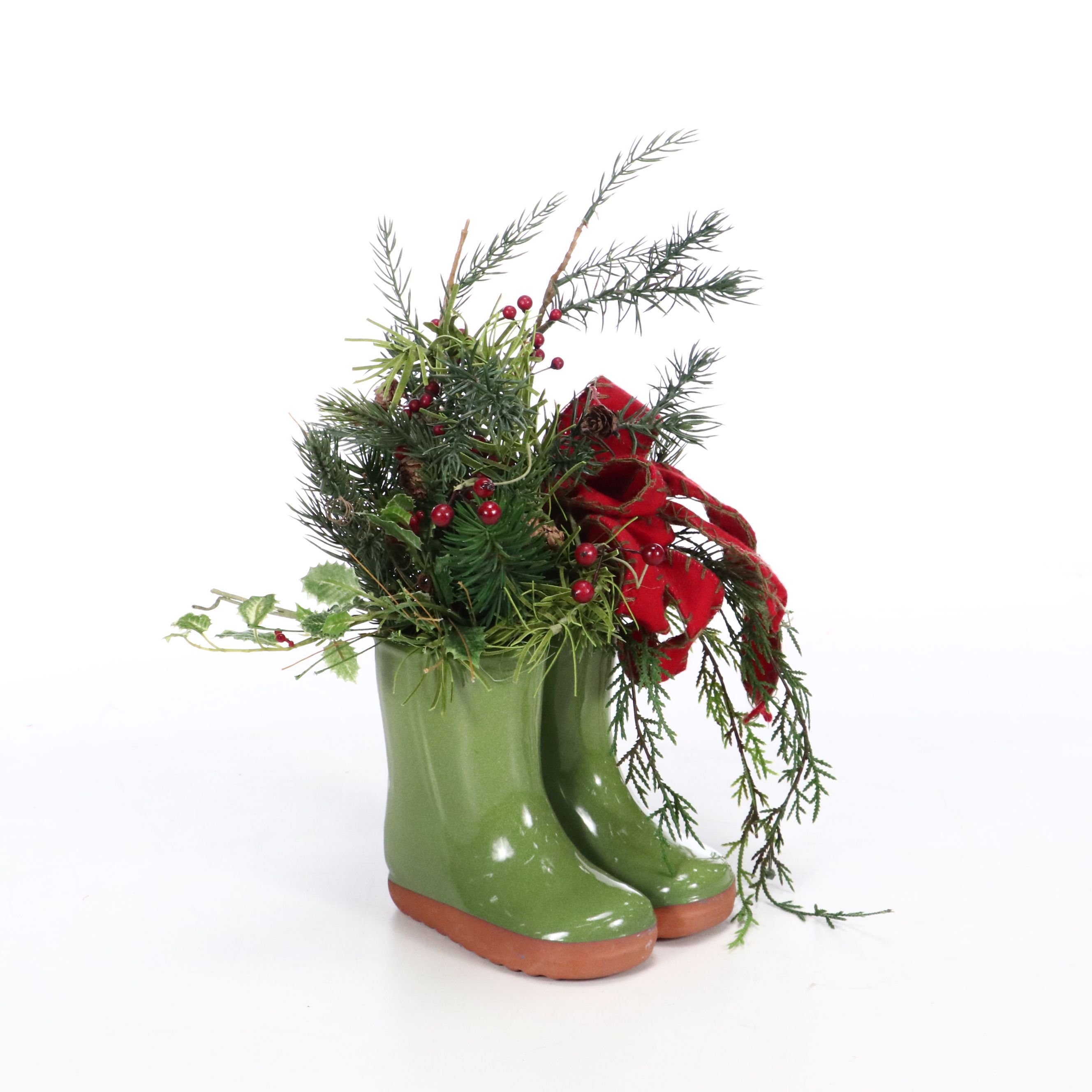 Artificial Ivy Vines, Roses & Holly, Longaberger Baskets, Vase and More
