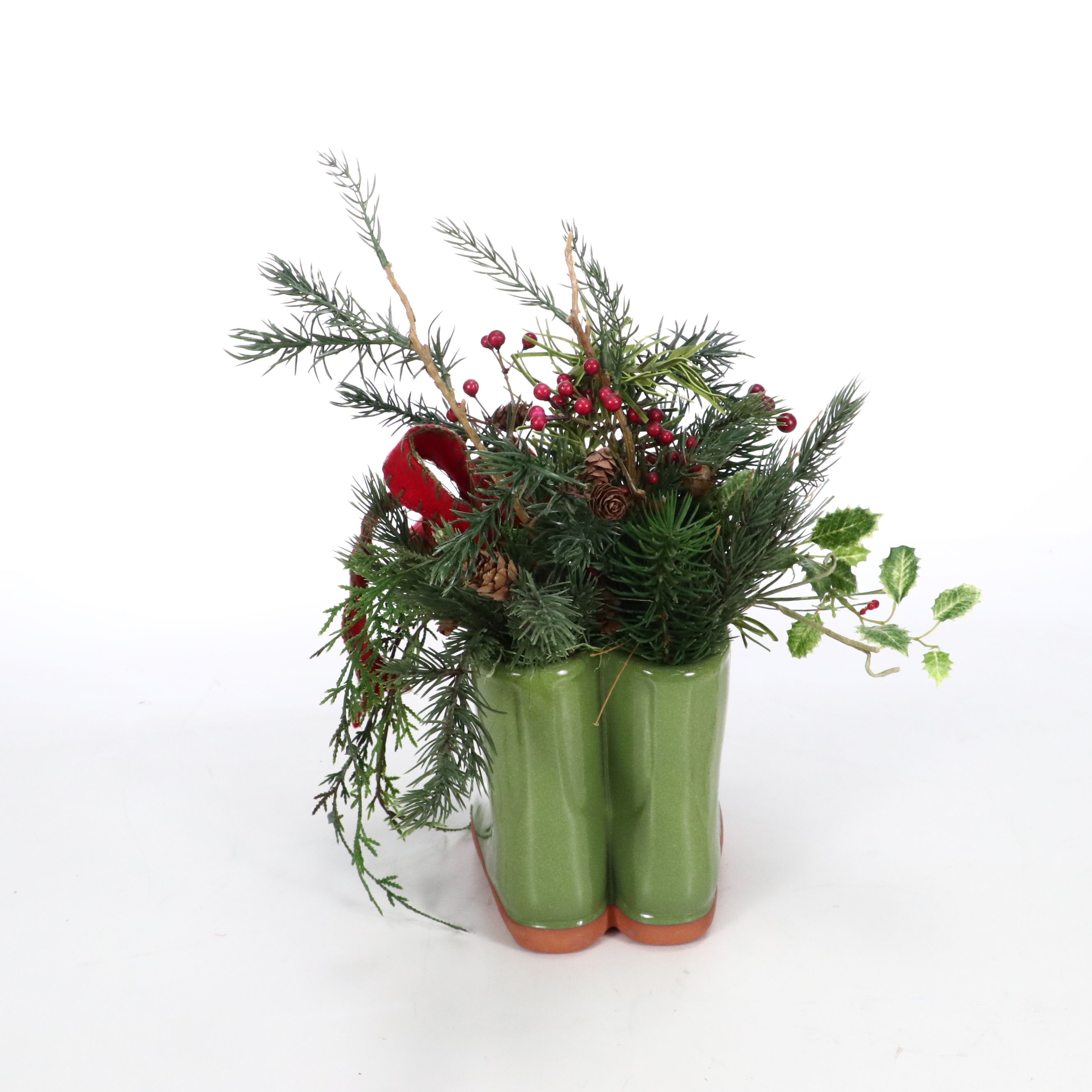 Artificial Ivy Vines, Roses & Holly, Longaberger Baskets, Vase and More